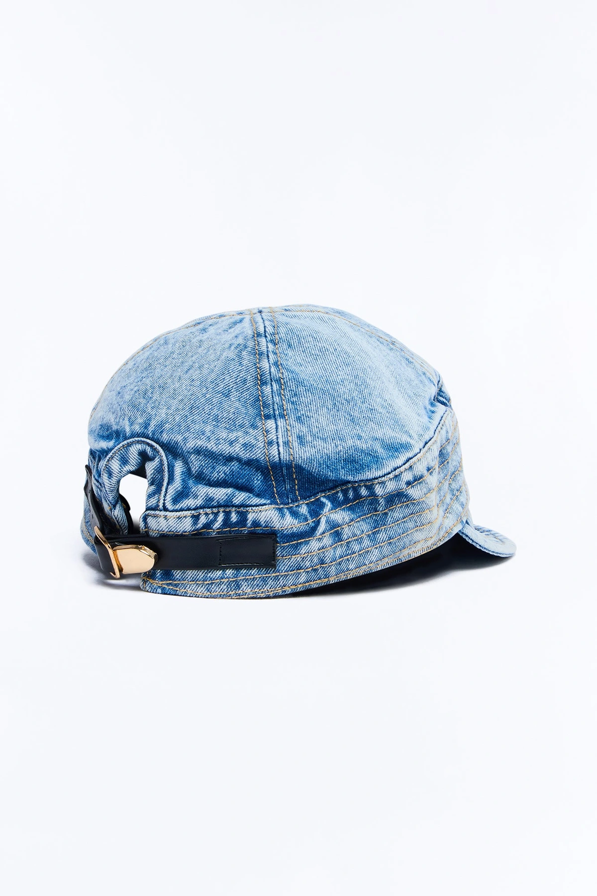 She's Backwards Denim Bandana Baseball Hat - Denim — Ganga