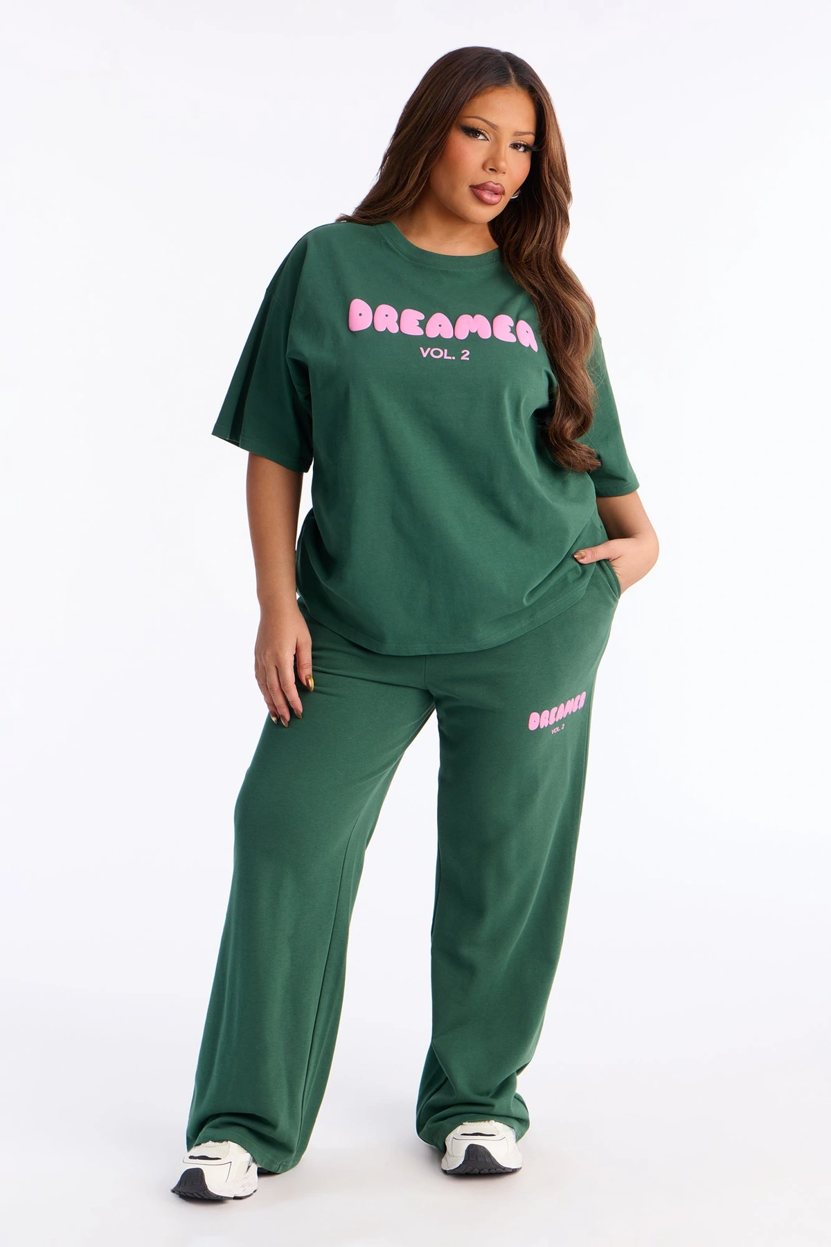 City Of Dreamers Pant Set - Hunter — Verde-escuro