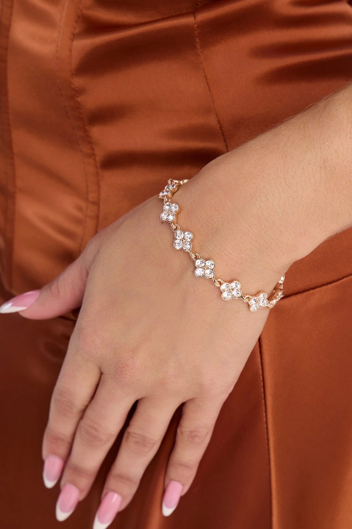 Charm Of Luck Bracelet - Gold — Dourado