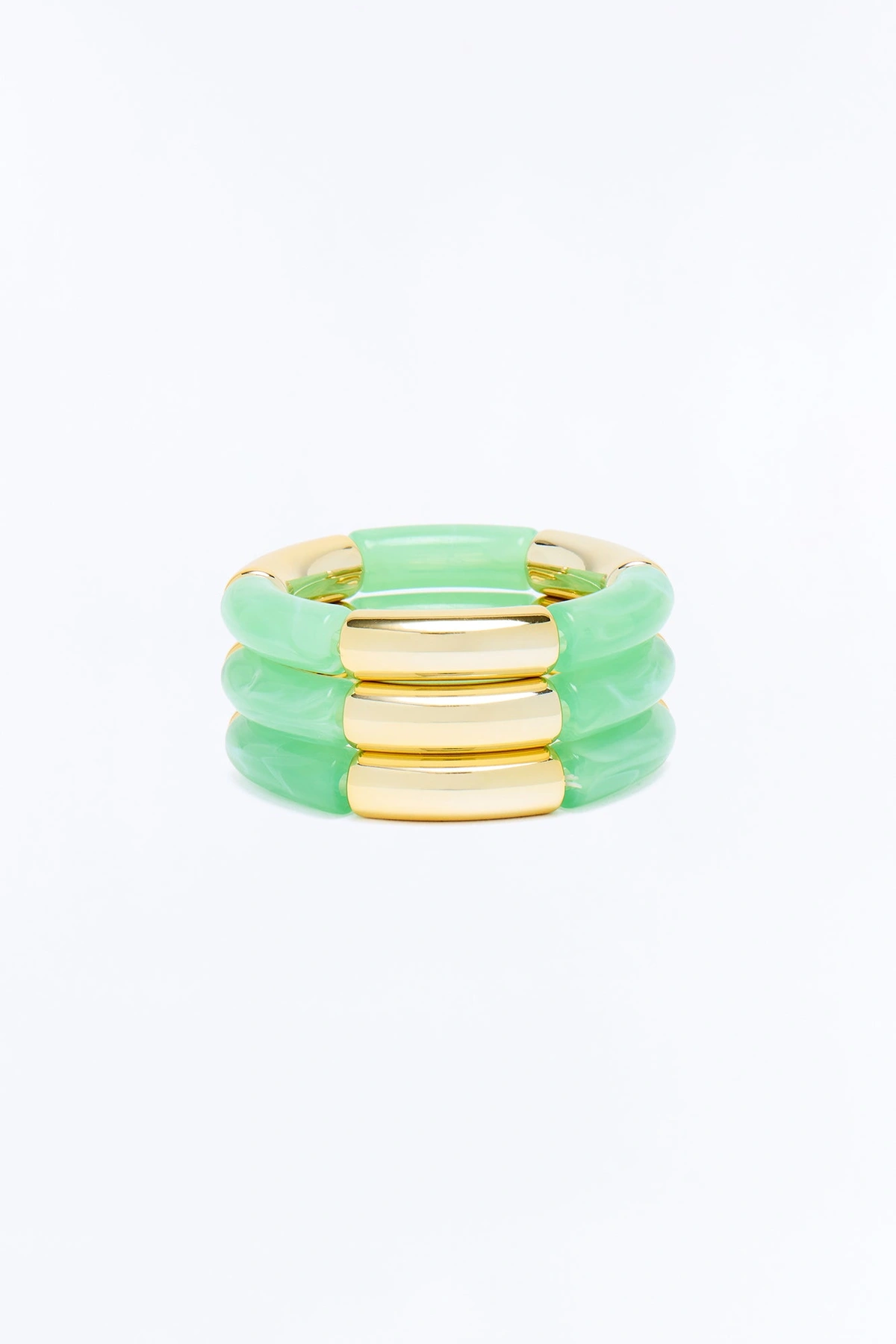 Dewy Glow 3 Piece Bracelet Set - Gold/combo — Dourado/combinação