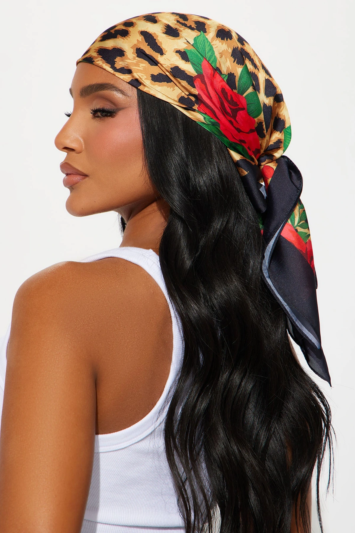 Love Gone Wild Head Scarf - Leopard — Leopardo