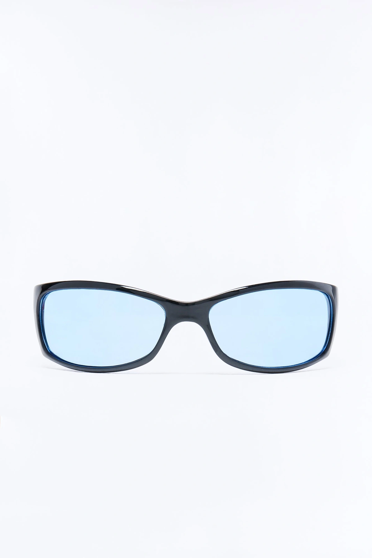 When You See Me Sunglasses - Black/Blue — Preto/Azul
