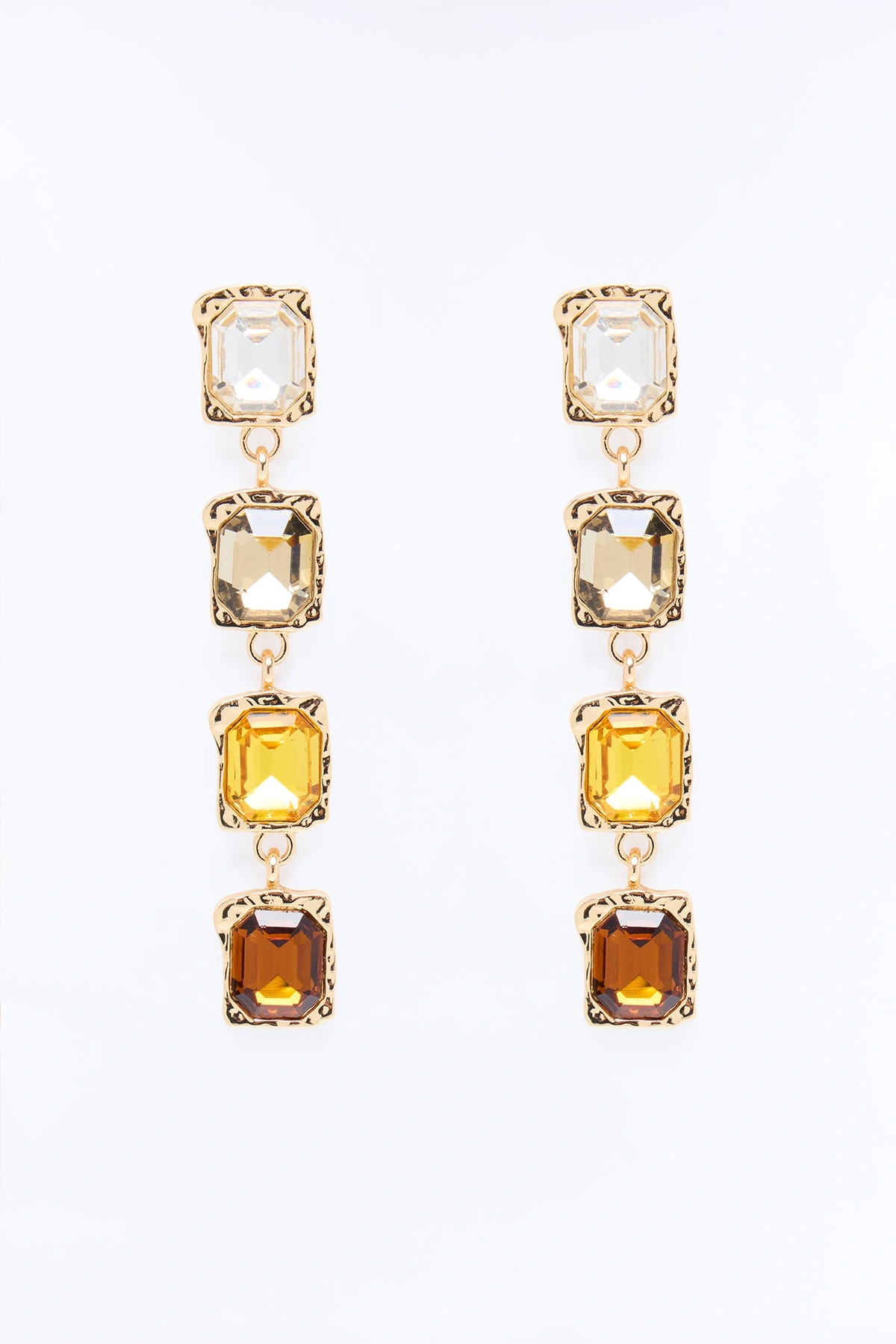 Spark Of Interest Drop Earrings - Gold/combo — Dourado/combinação