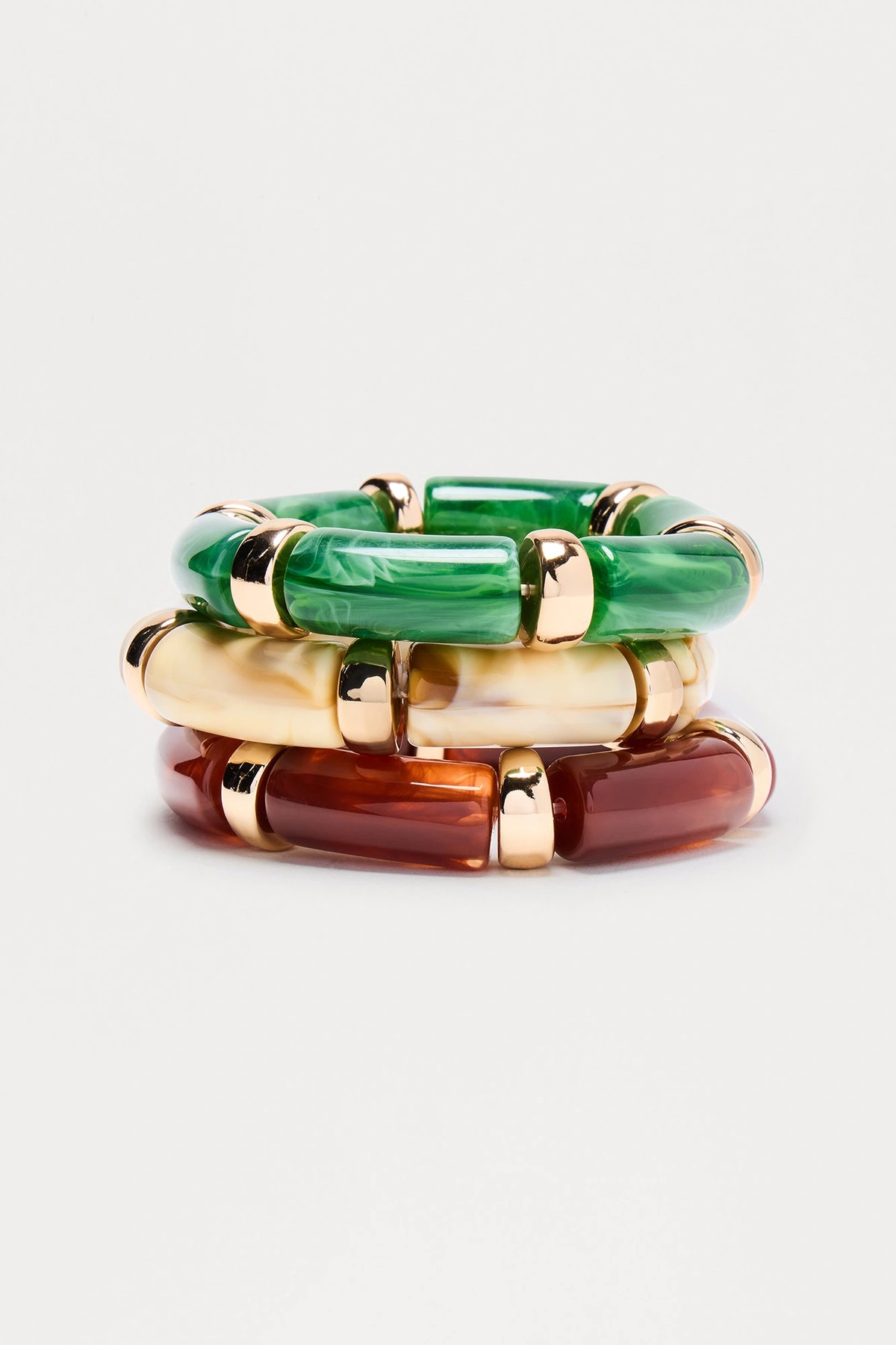 La Isla 3 Piece Bracelet Set - Multi Color — Multicolor