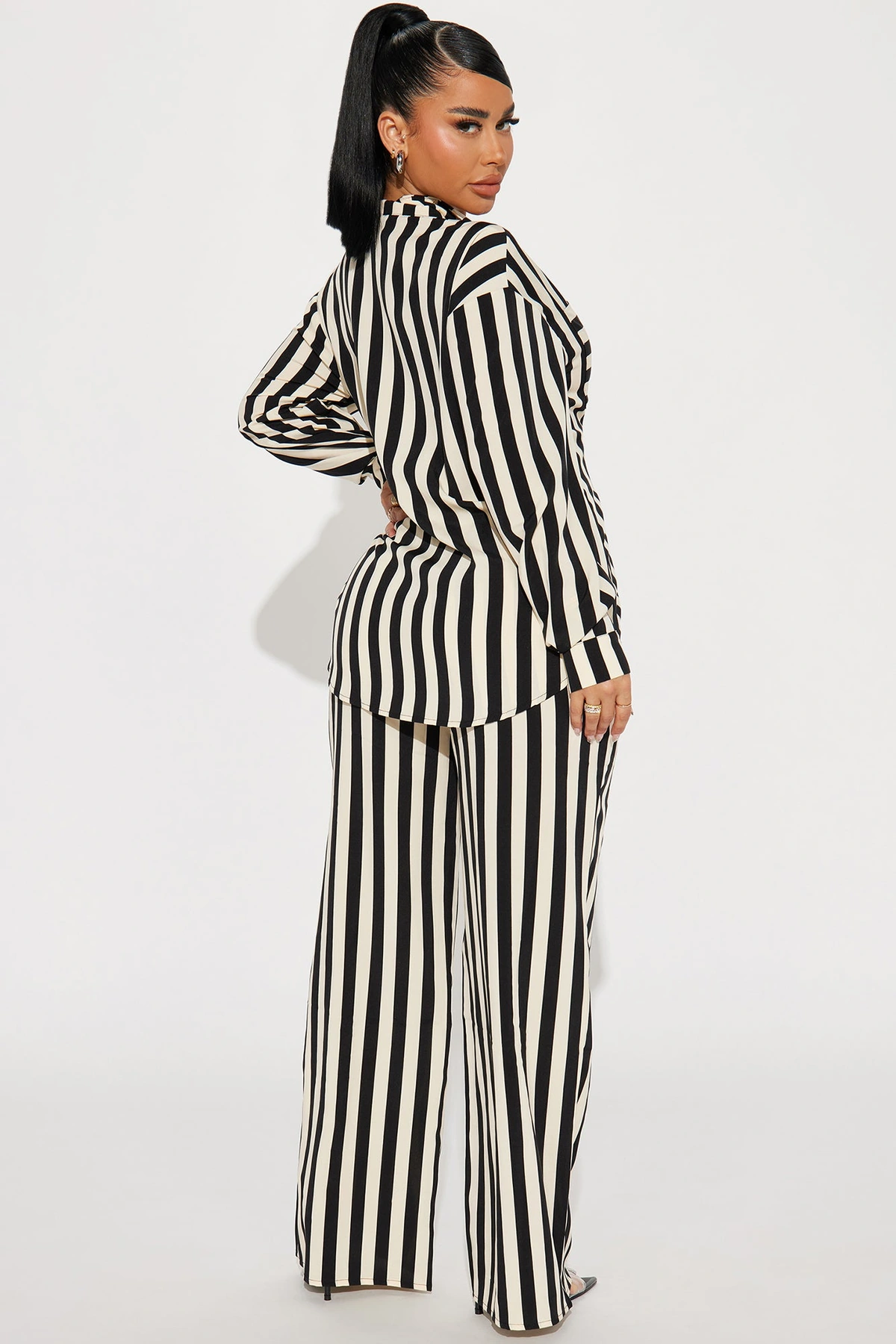 Looking For Me Pant Set - Black/combo — Preto/combinação