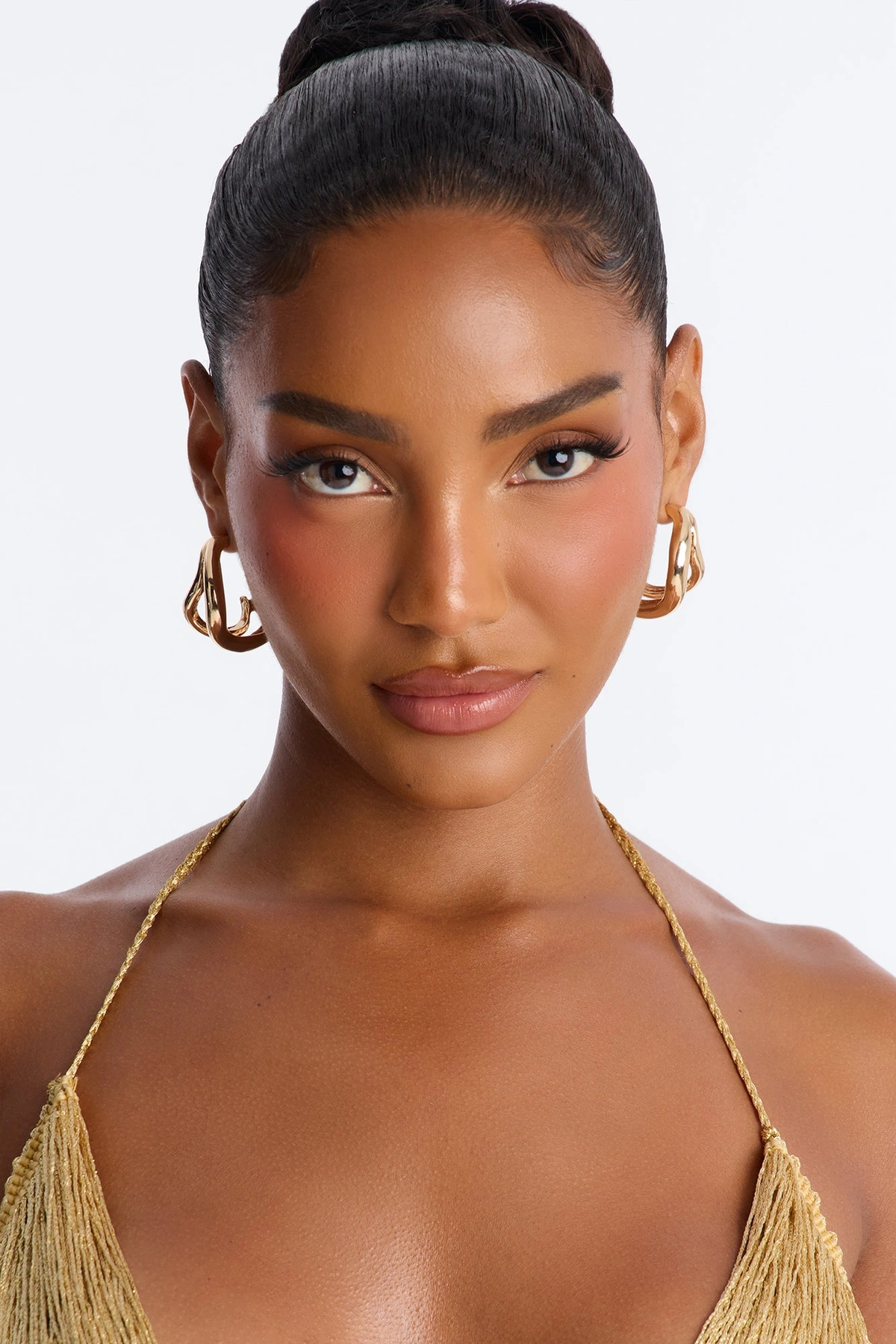 You Can't Stop Me Earrings - Gold — Dourado