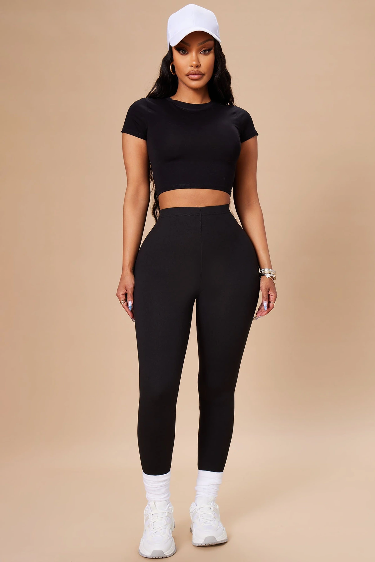 Almost Every Day Leggings - Black — Preto