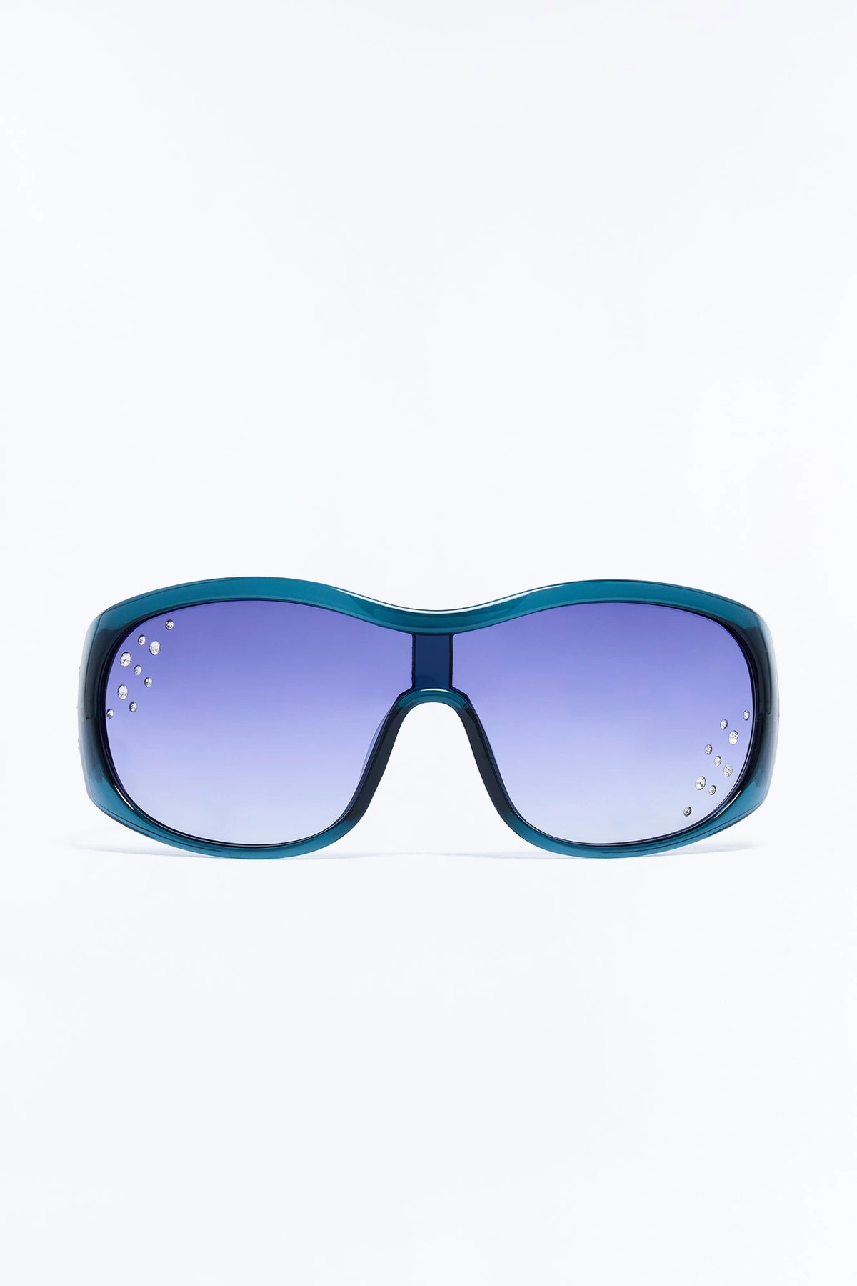 Everybody Looking At Me Sunglasses - Teal — Verde-petróleo
