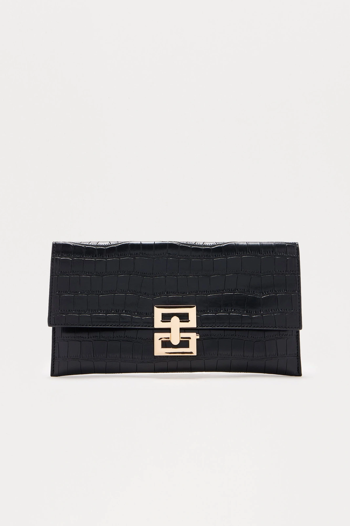 Nicole Clutch - Black — Preto