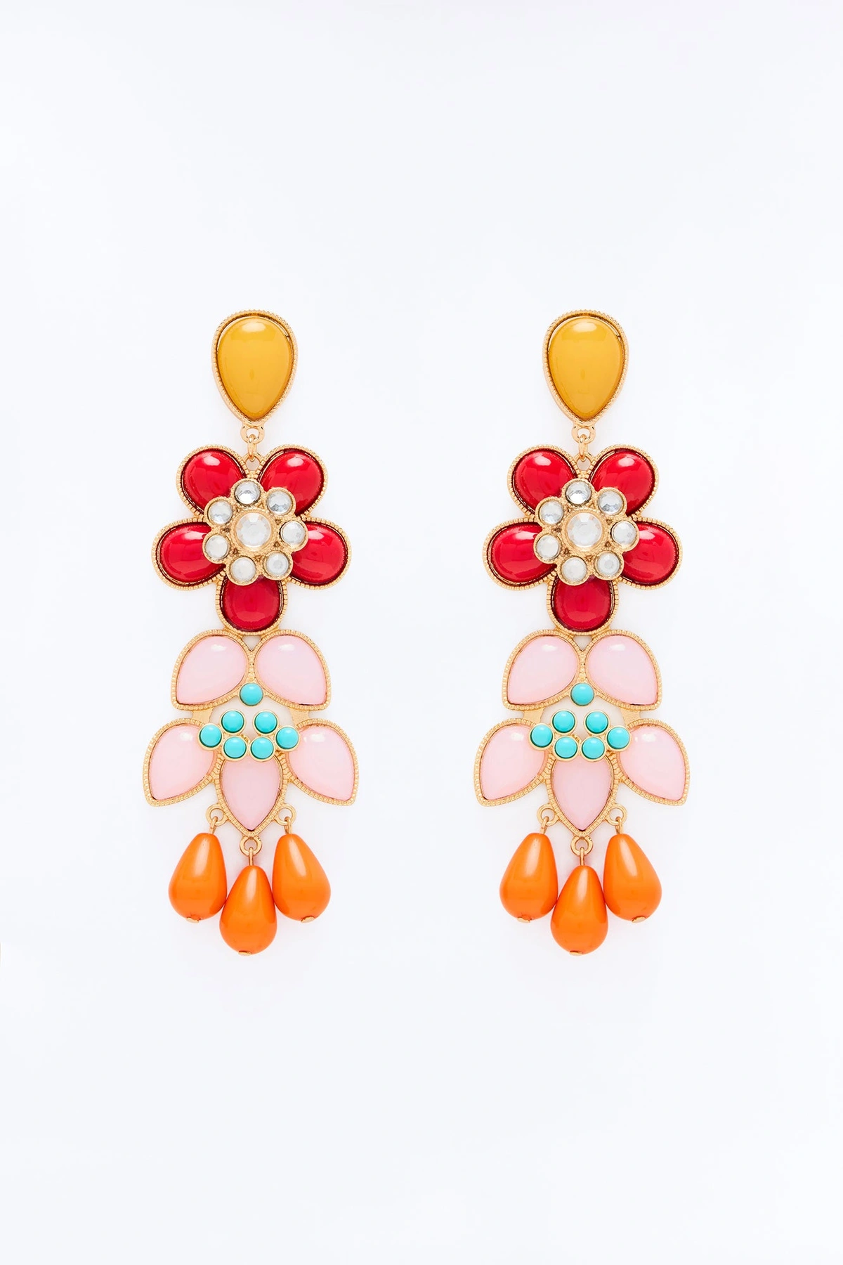Sorbet Lily Earrings - Multi Color — Multicolor