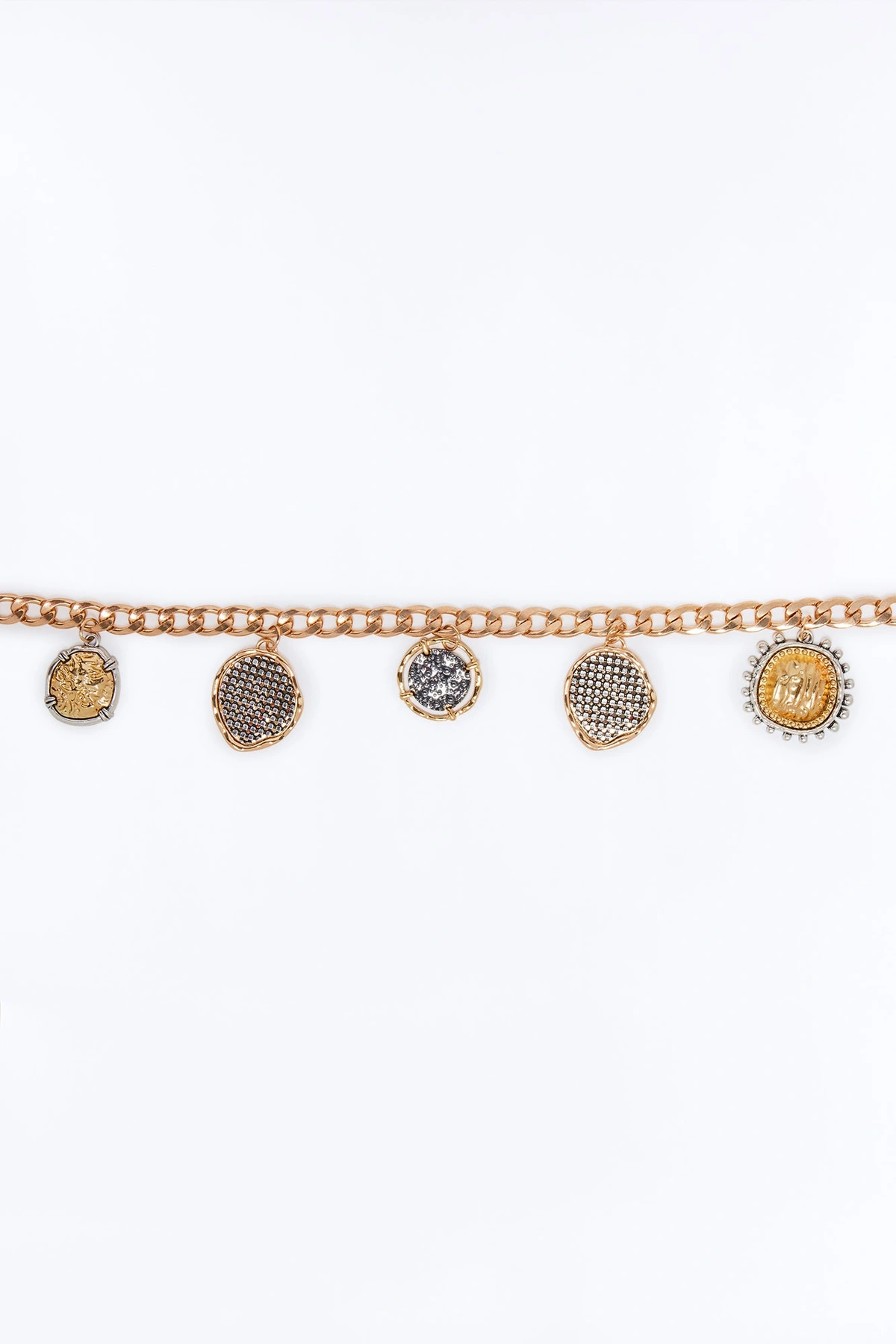 Pirate Treasures Chain Belt - Gold — Dourado