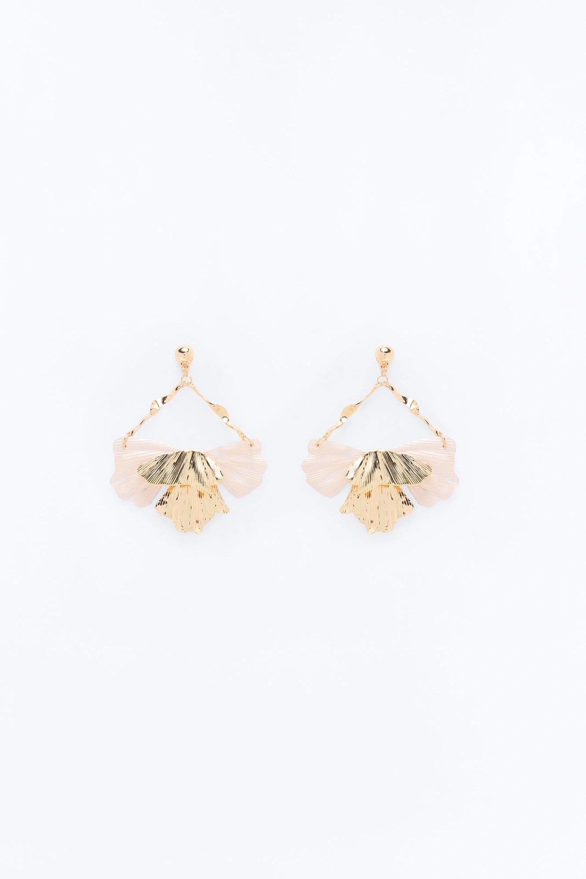 Never A Fan Girl Drop Earrings - Gold/combo — Dourado/combinação
