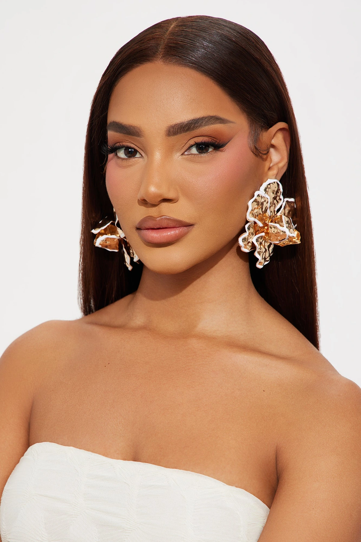 Always Blooming Earrings - Gold/combo — Dourado/combinação