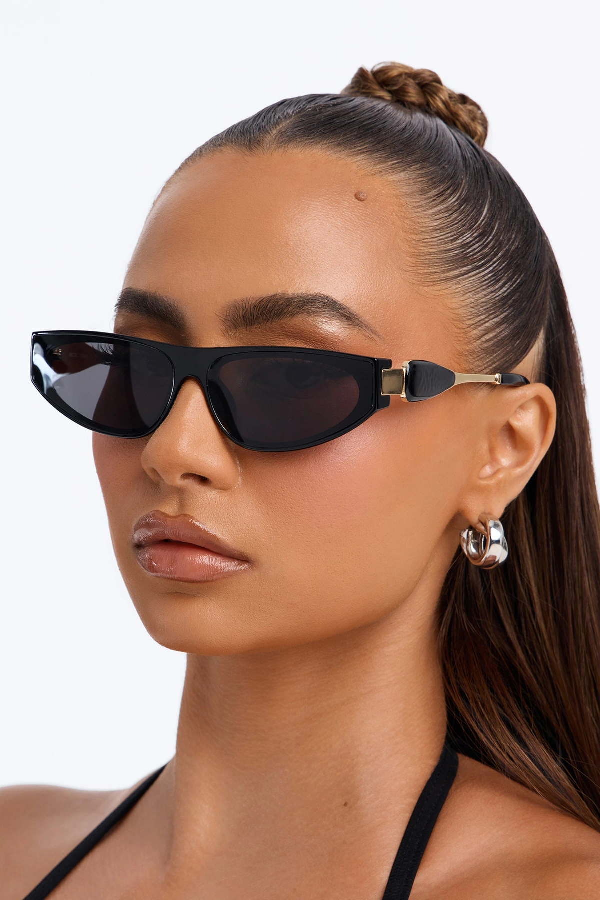 Shopaholic Sunglasses - Black — Preto