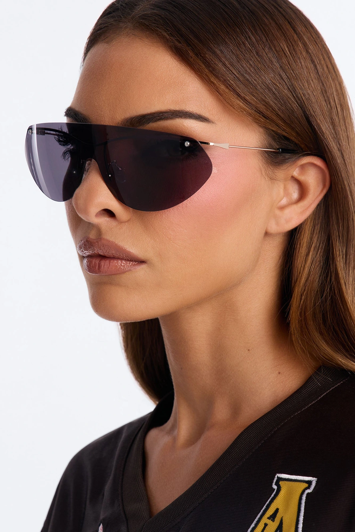 Coastline Vision Shield Sunglasses - Black — Preto