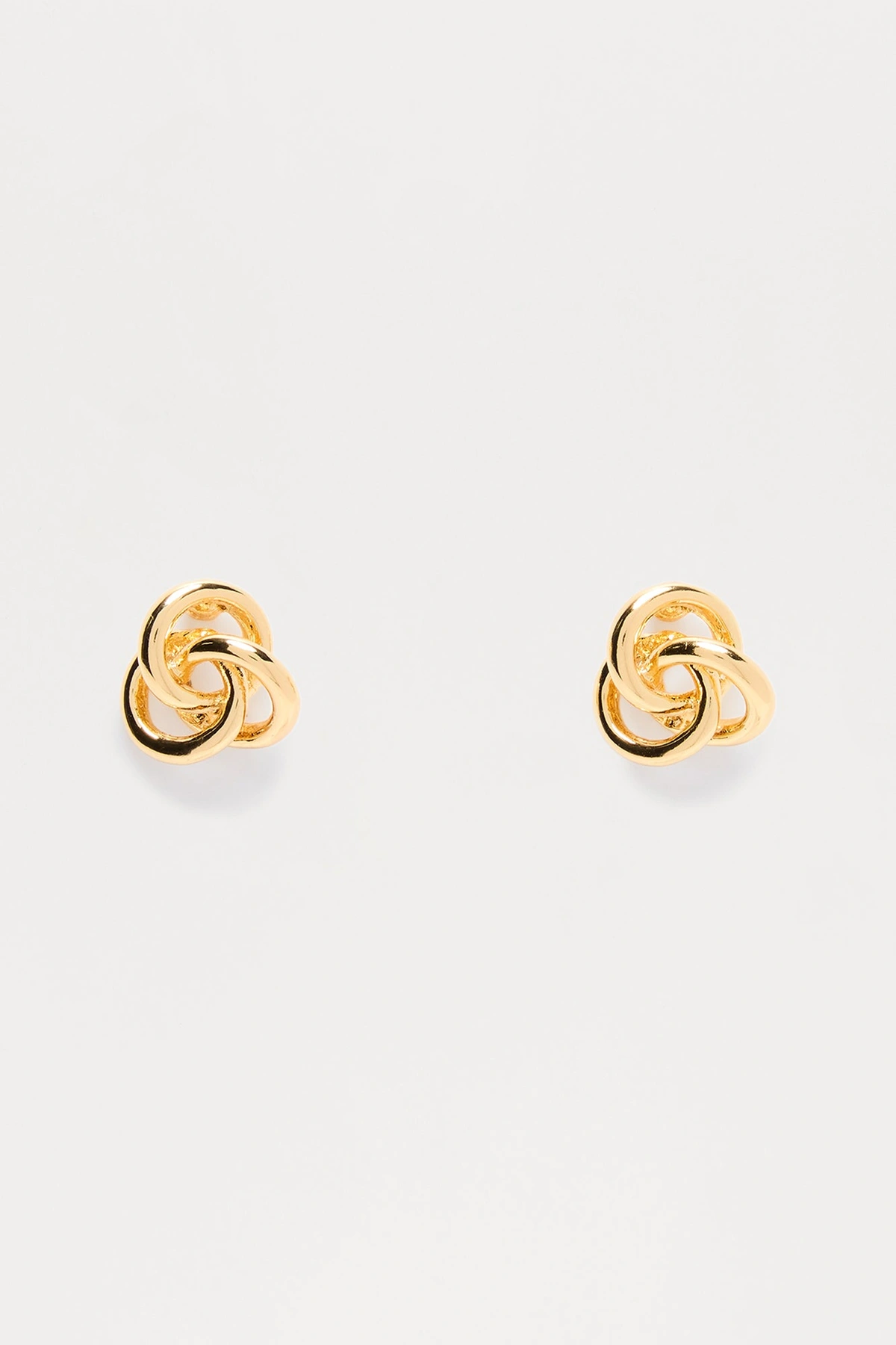 You Could Never Stud Earrings - Gold — Dourado