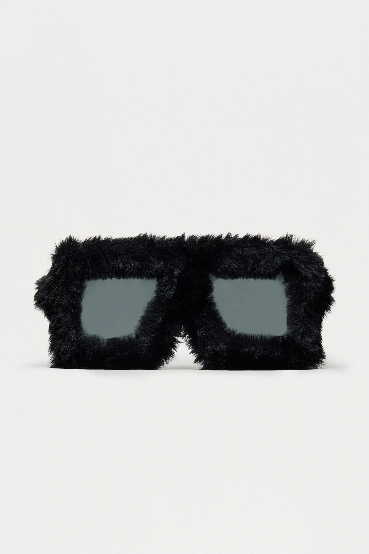 Fur Sight Sunglasses - Black — Preto