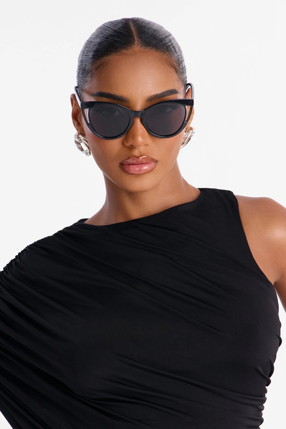 Left To Right Sunglasses - Black — Preto