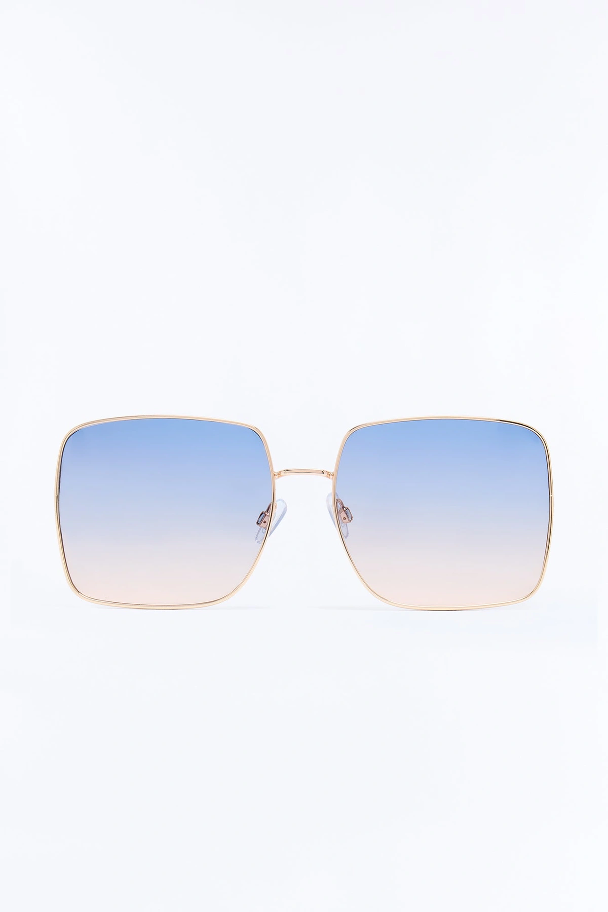 Main Character Glow Sunglasses - Silver/Blue — Prateado/Azul