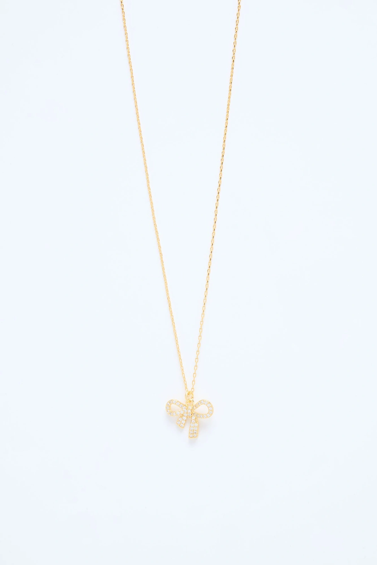 Darling Knot Pendant Necklace - Gold — Dourado