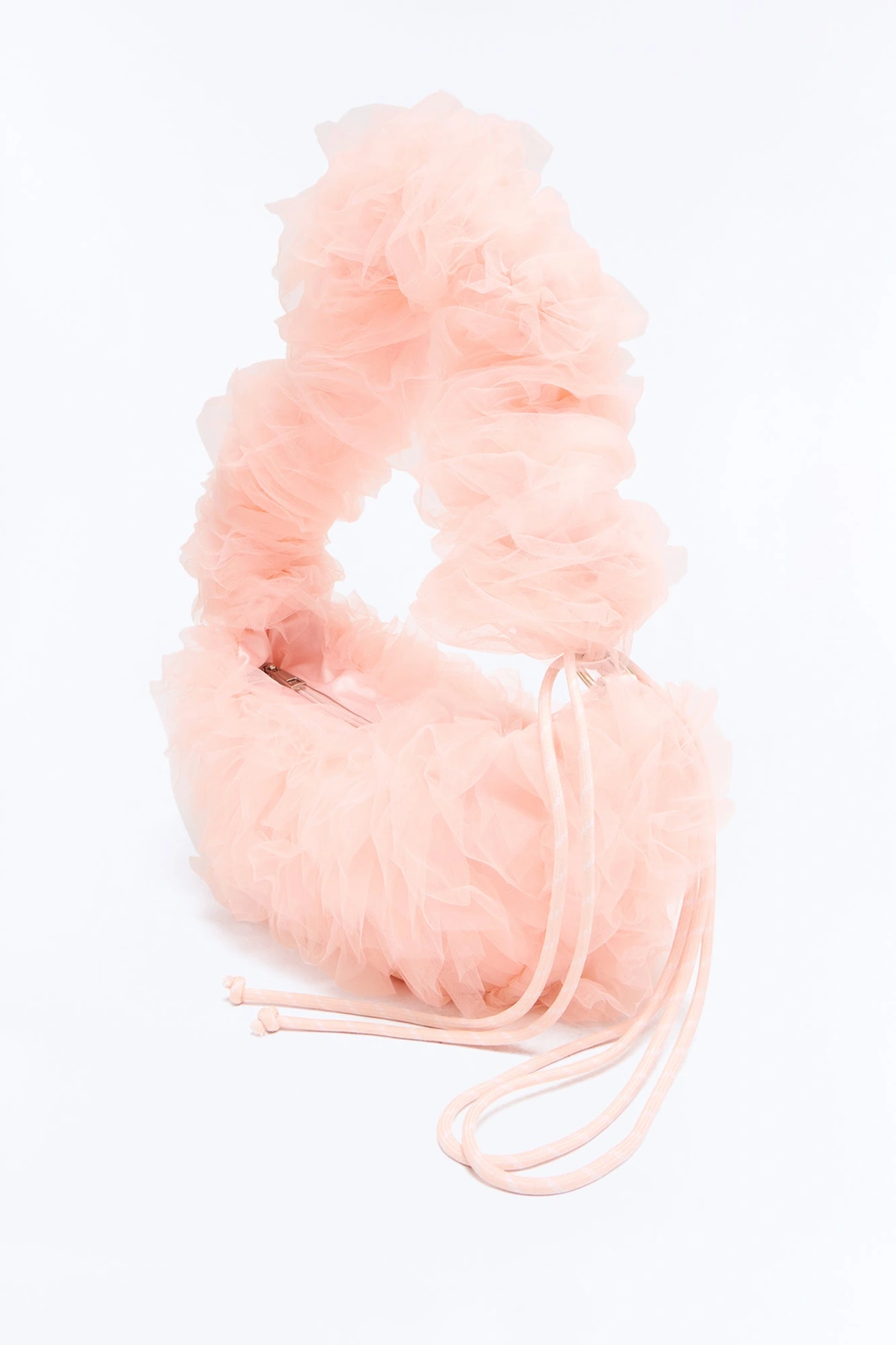 On Cloud Nine Ruffle Shoulder Handbag - Blush — Blush