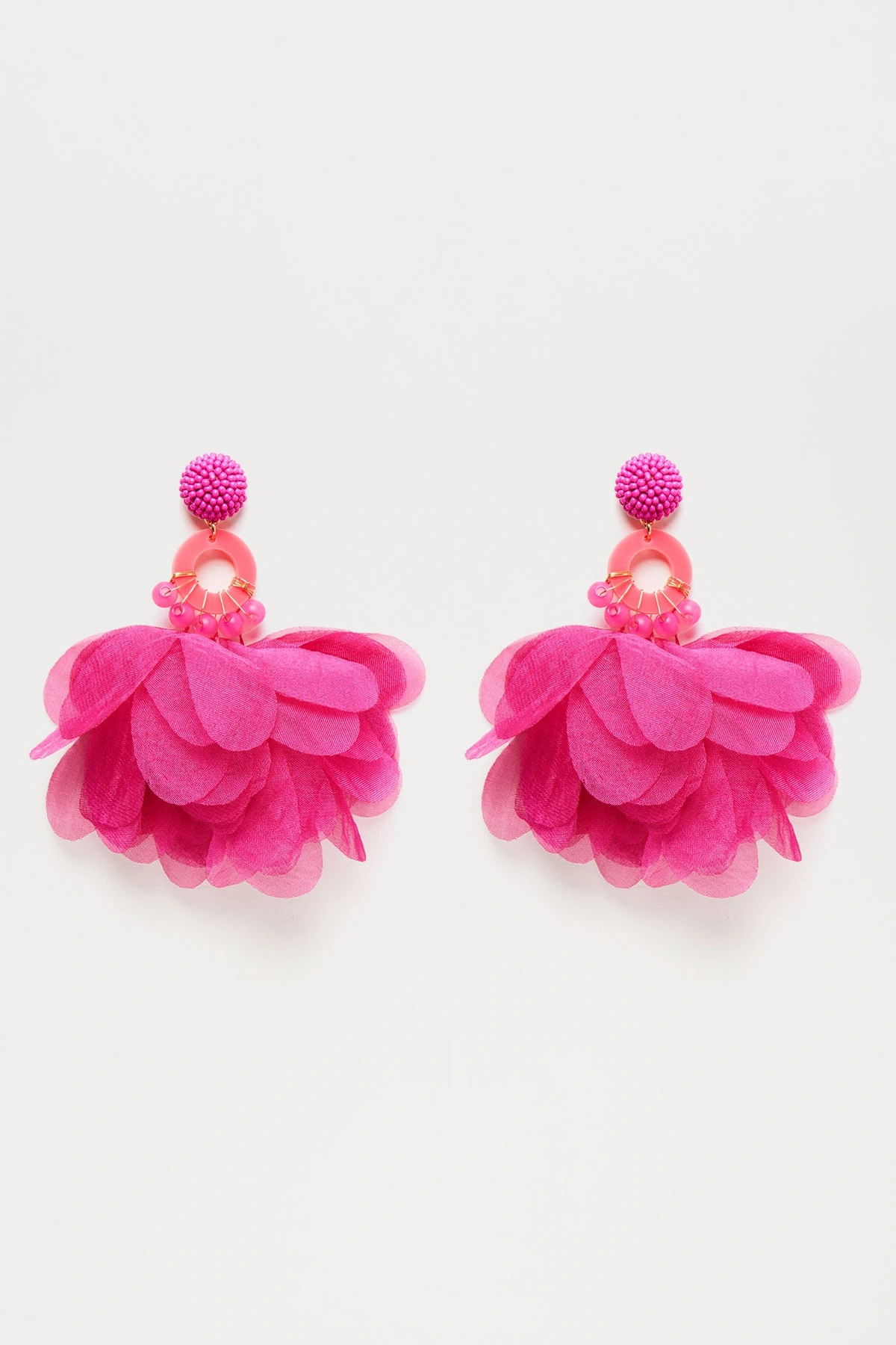 Dancing In The Garden Earrings - Pink — Rosa