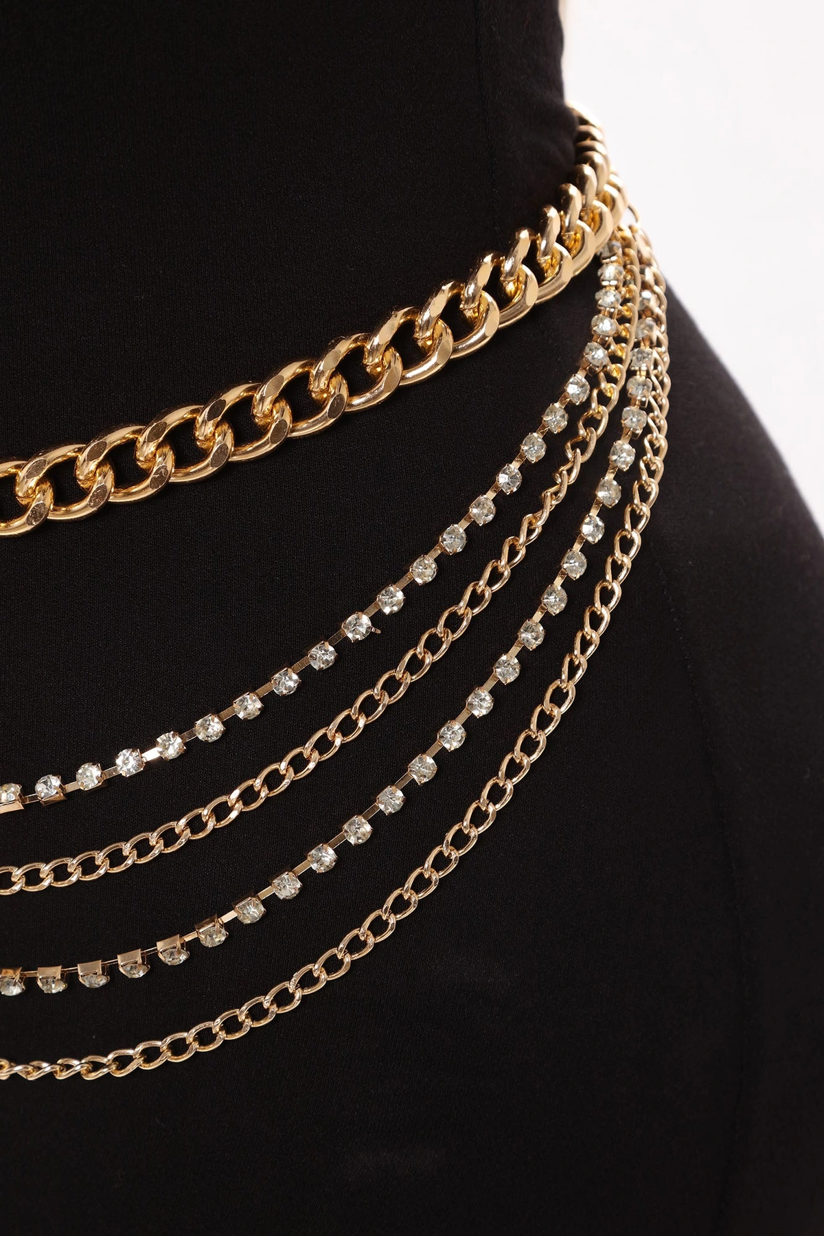 Bling It On Belly Chain - Gold — Dourado