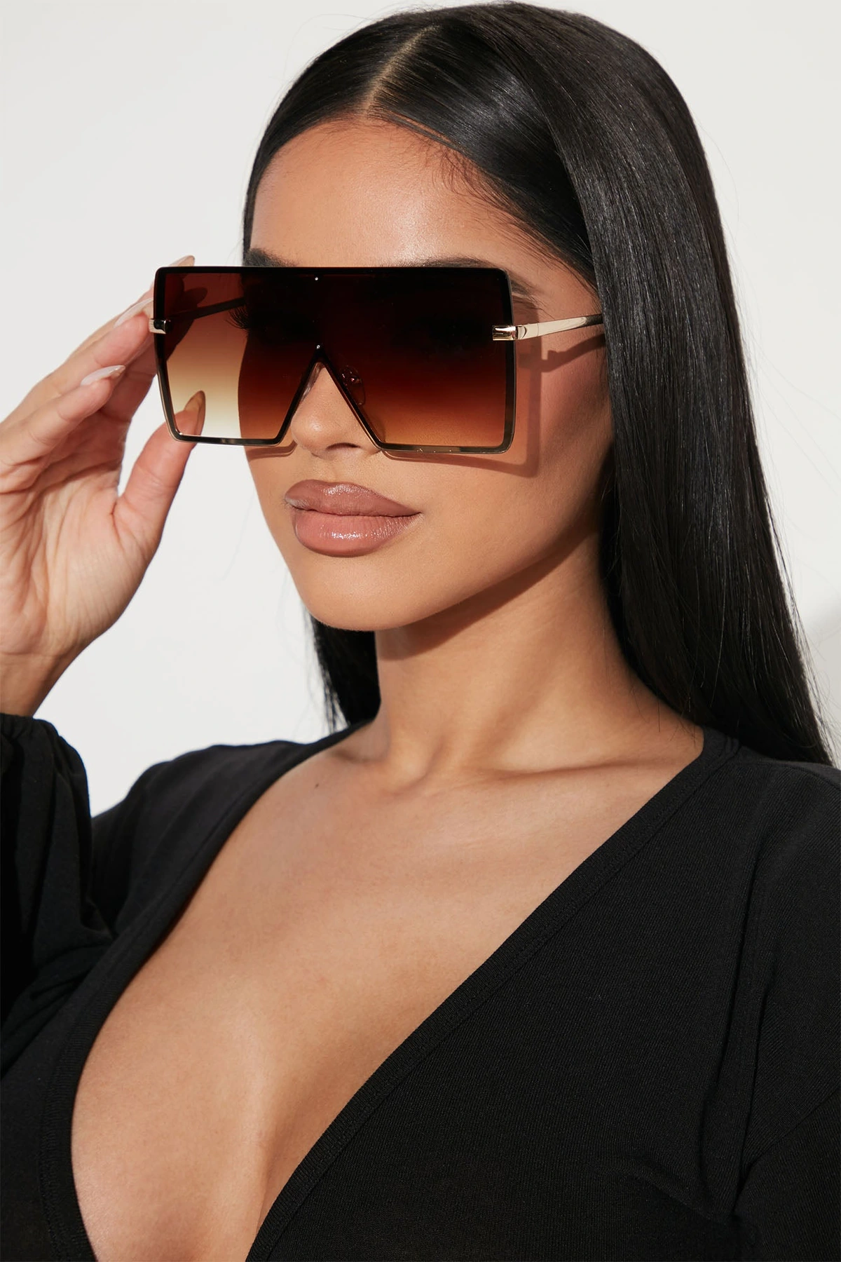You Wish You Could Sunglasses - Brown — Castanho