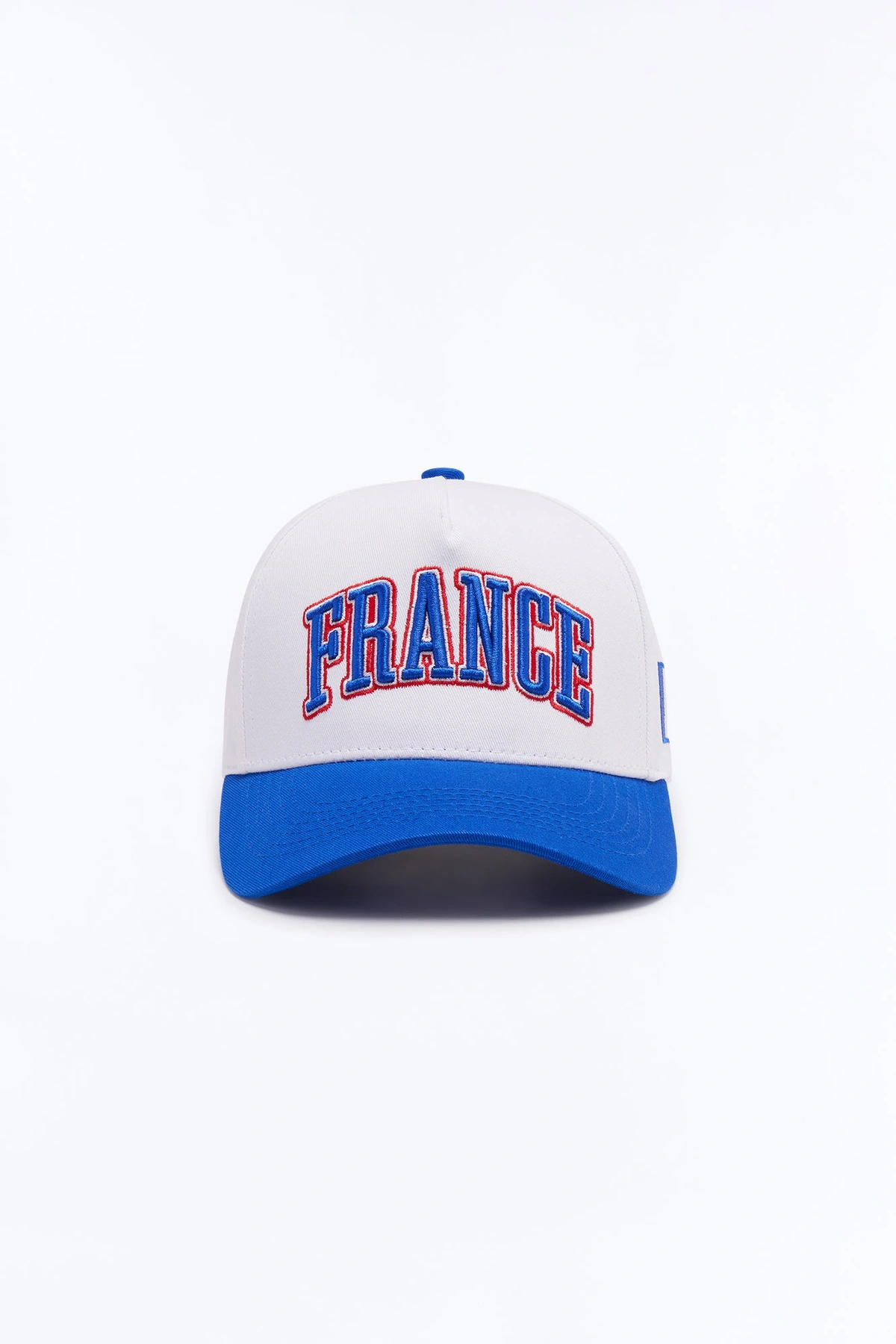 France Love Baseball Hat - White/Blue — Branco/Azul