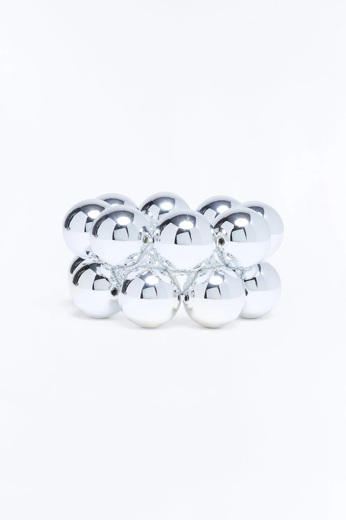 Bubbly Thoughts 2 Piece Bracelet Set - Silver — Prateado