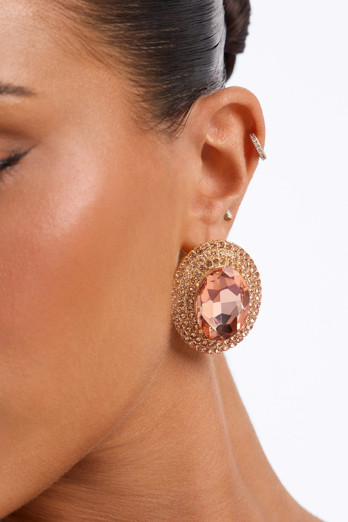 Royal Treatment Only Stud Earrings - Rose Gold — Rose Dourado