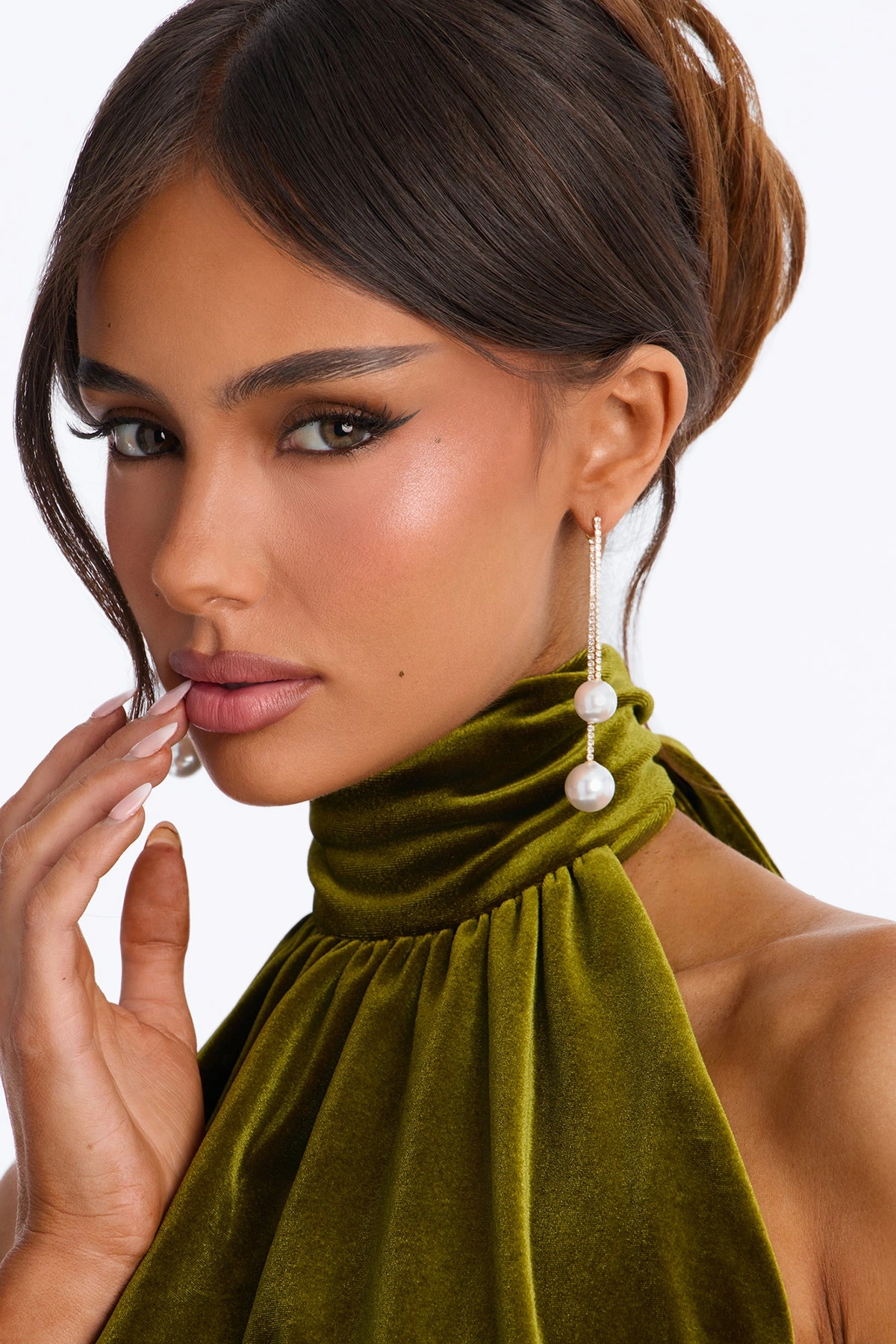See Me Tonight Drop Earrings - Gold — Dourado
