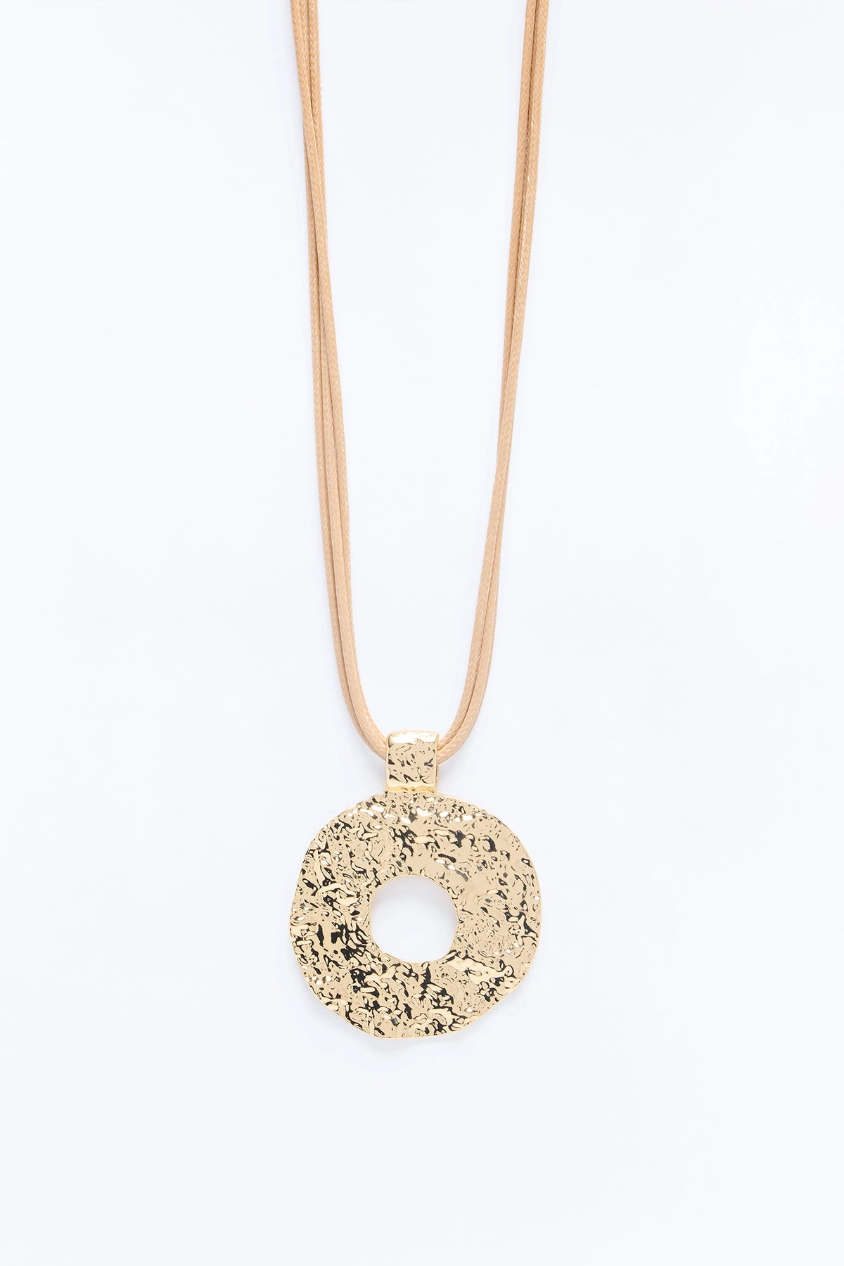 Day Dreaming Cord Necklace - Gold/combo — Dourado/combinação