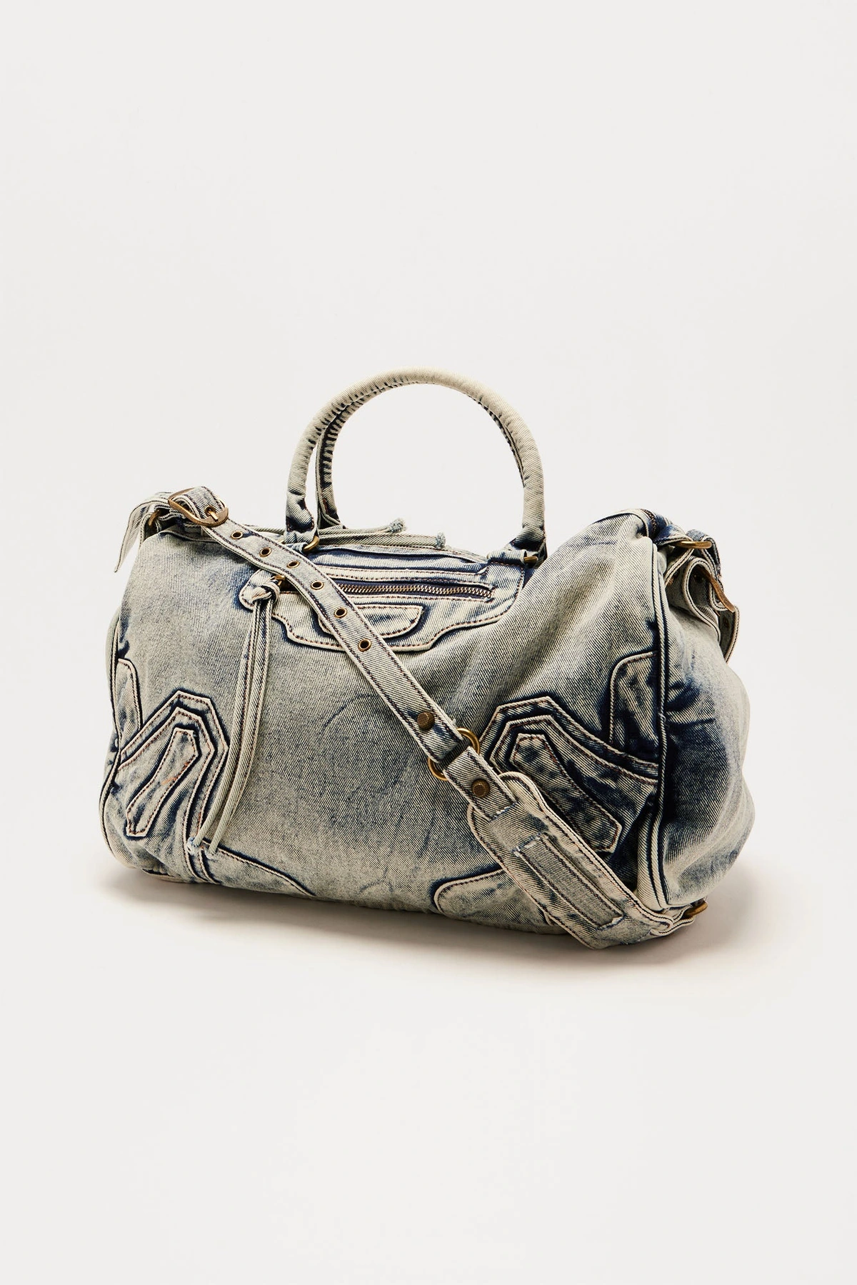 Denim On Denim Handbag - Denim — Ganga
