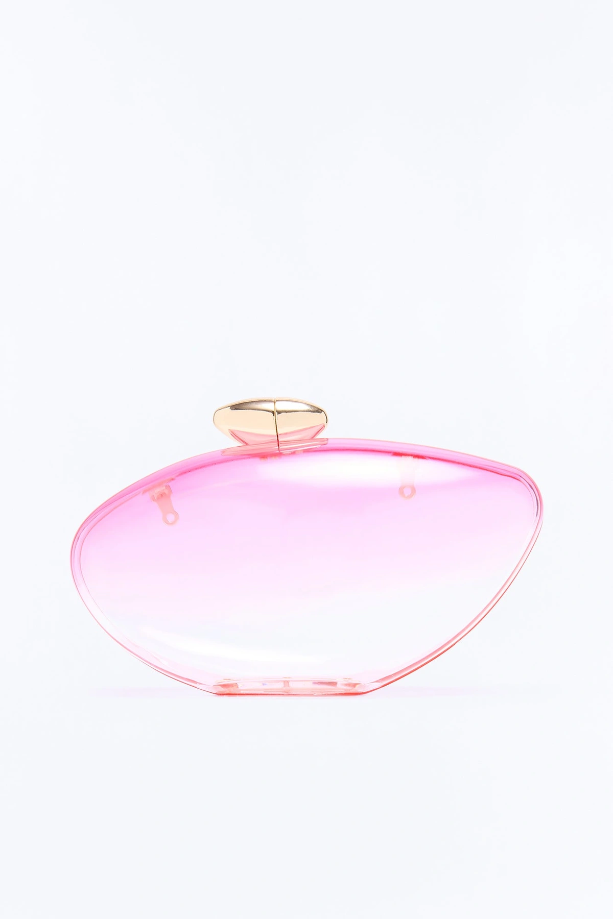 Clear As Day Clutch - Pink — Rosa