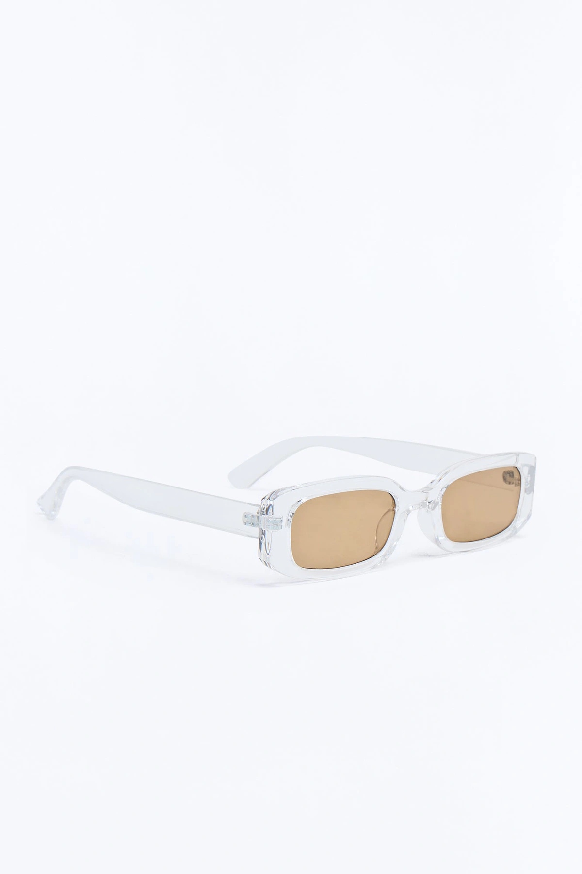 Cafe Society Sunglasses - Clear — Clear