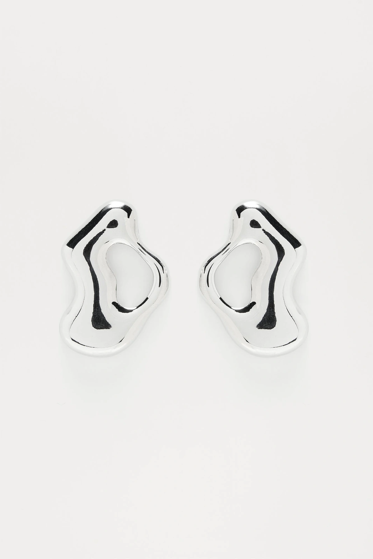Modo Earrings - Silver — Prateado