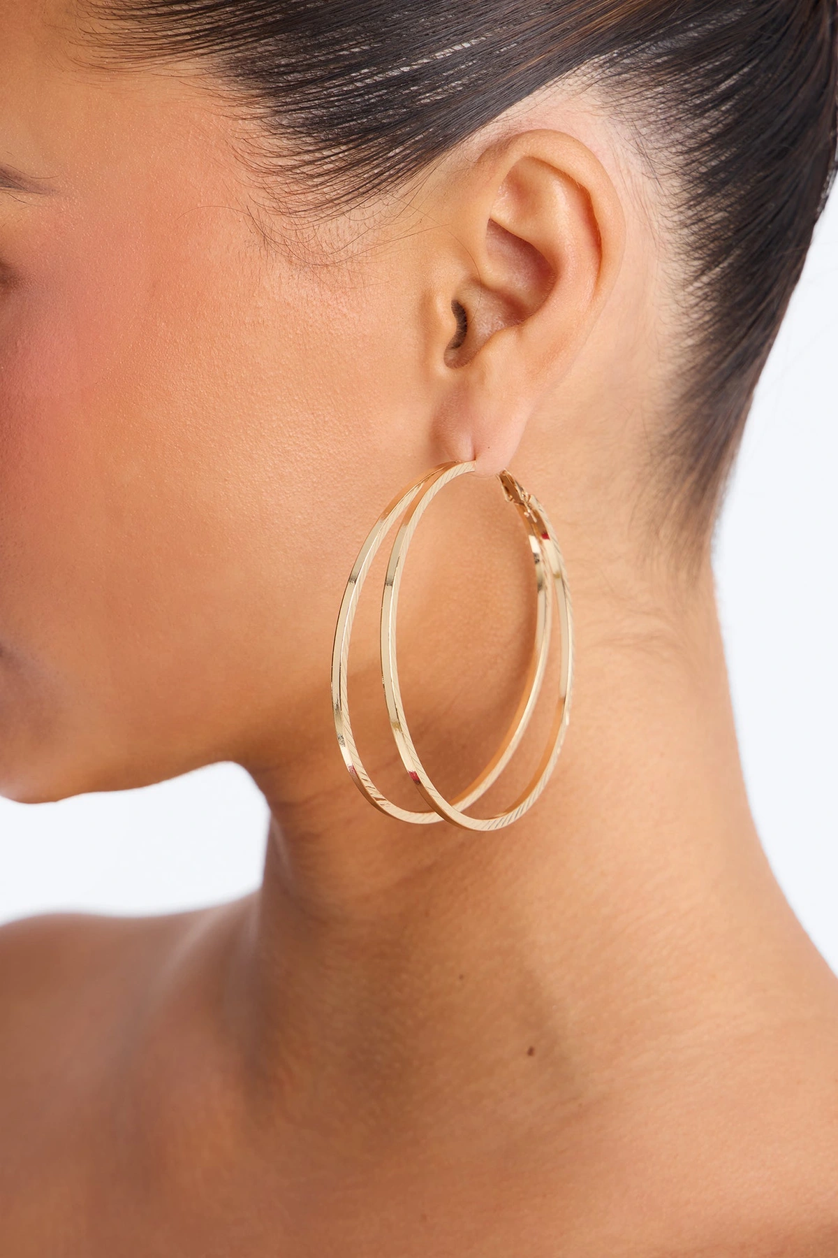 One Of Many 6 Pair Multi Earring Set - Gold — Dourado