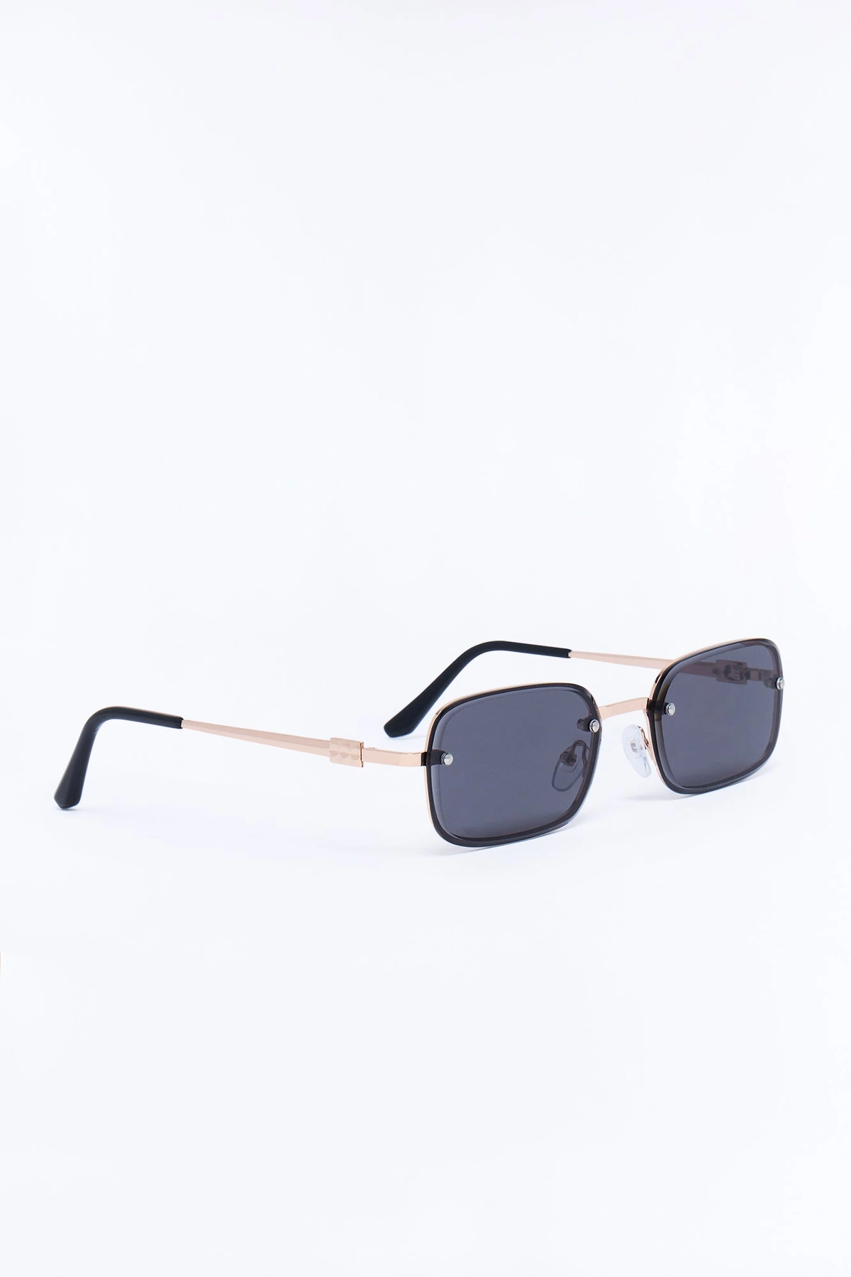 Cafe Lunch Date Sunglasses - Black — Preto