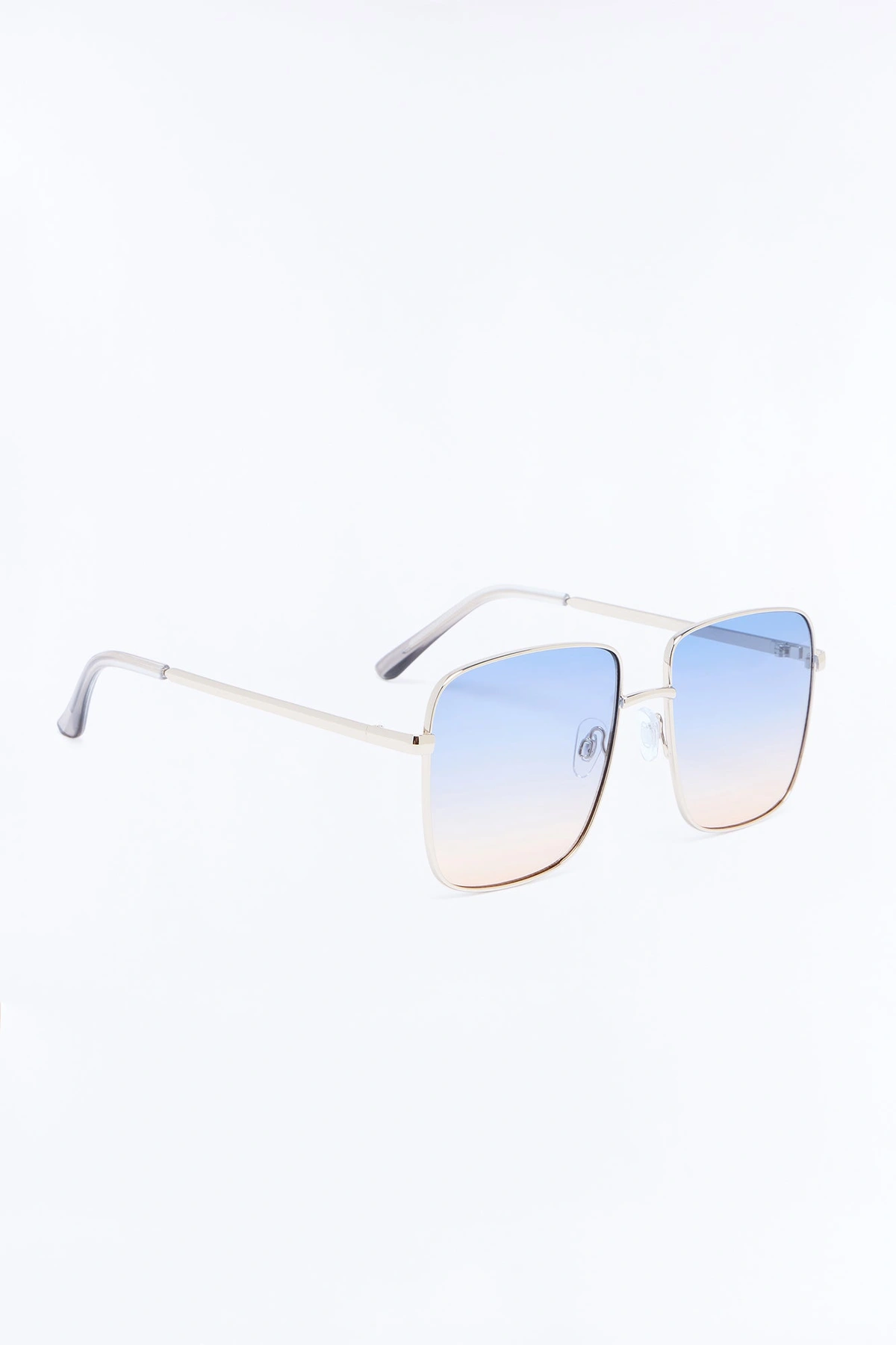 Beach After Glow Sunglasses - Silver/Blue — Prateado/Azul