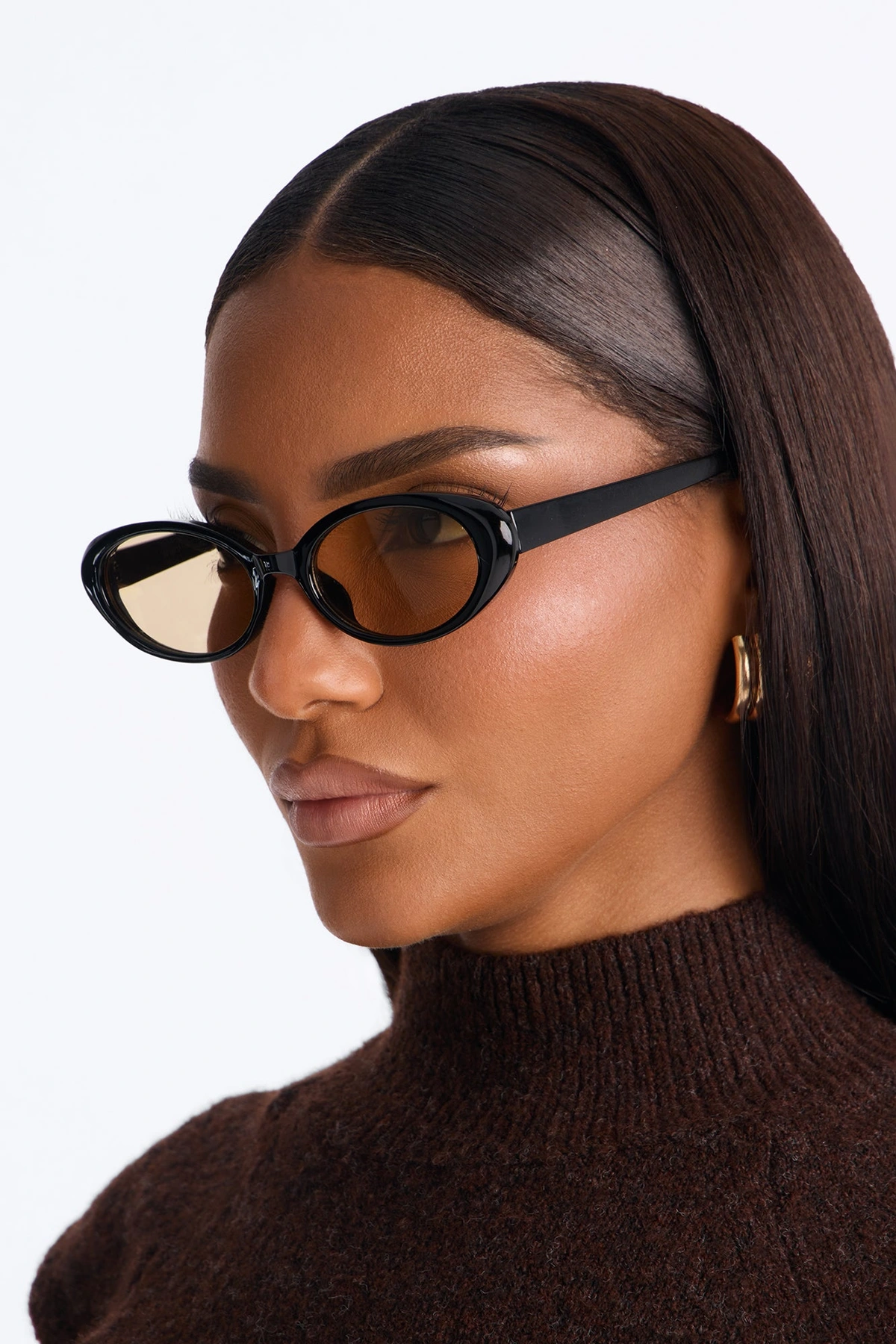 Pretty Blush Sunglasses - Black/combo — Preto/combinação