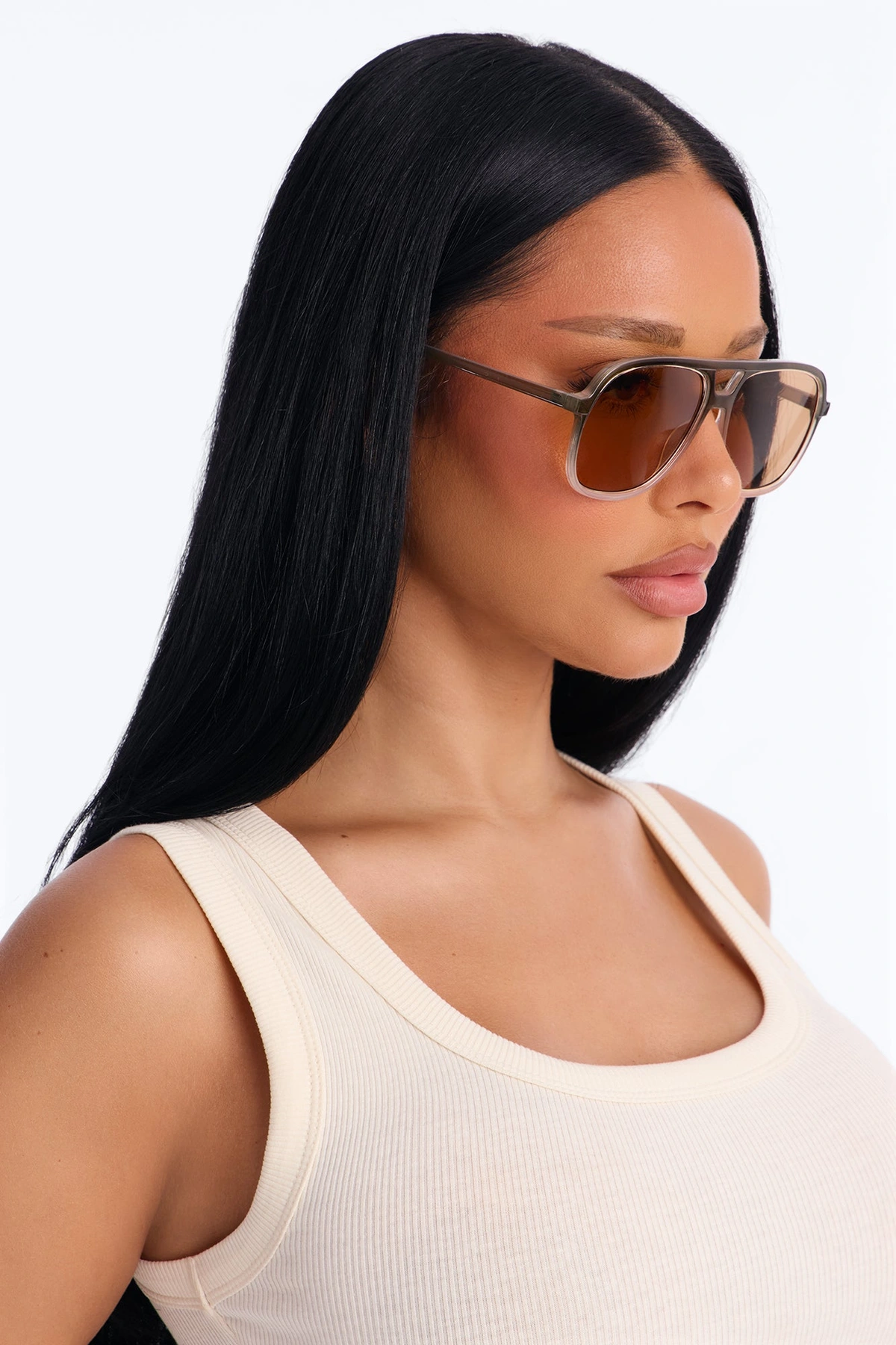 Shine On And On Sunglasses - Olive/combo — Verde-azeitona/combinação