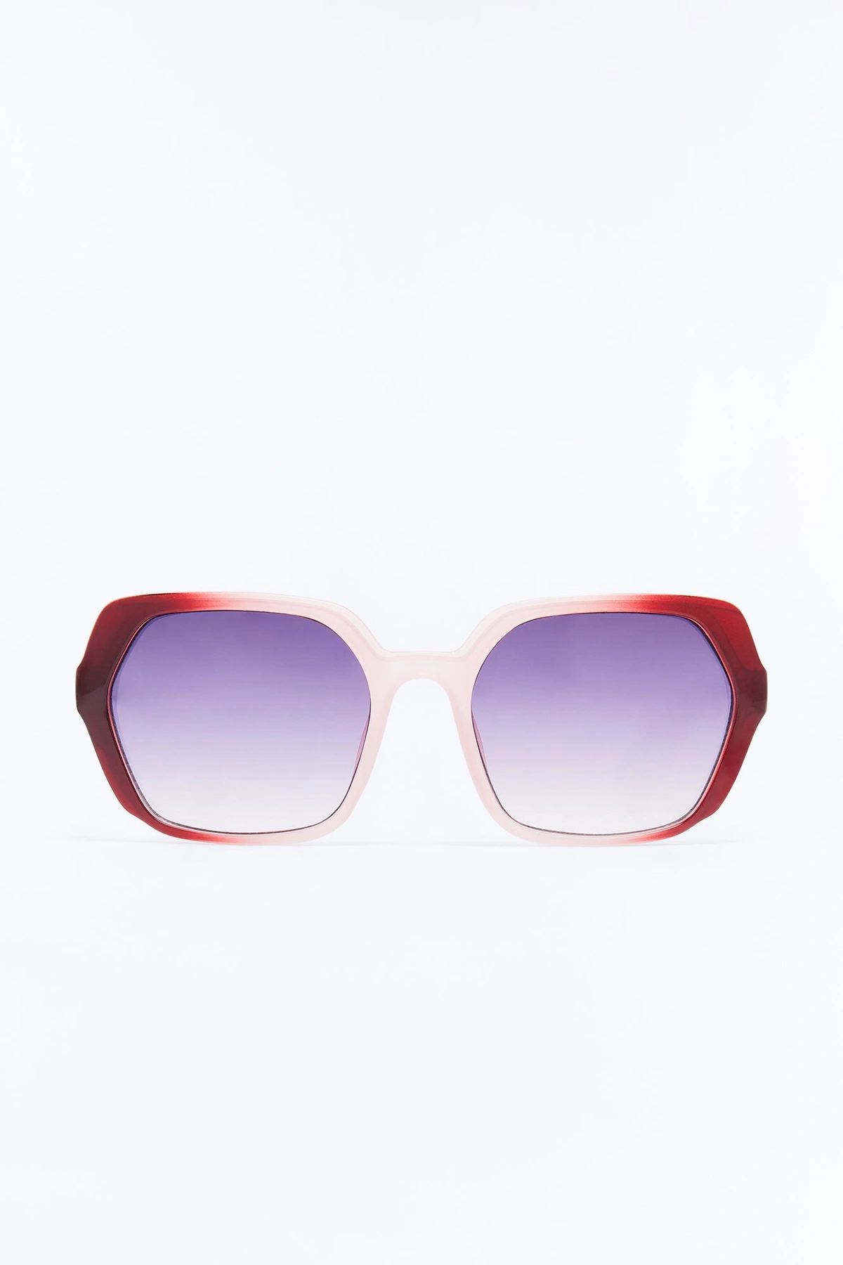 Happiest Hour Sunglasses - Red/combo — Vermelho/combinação