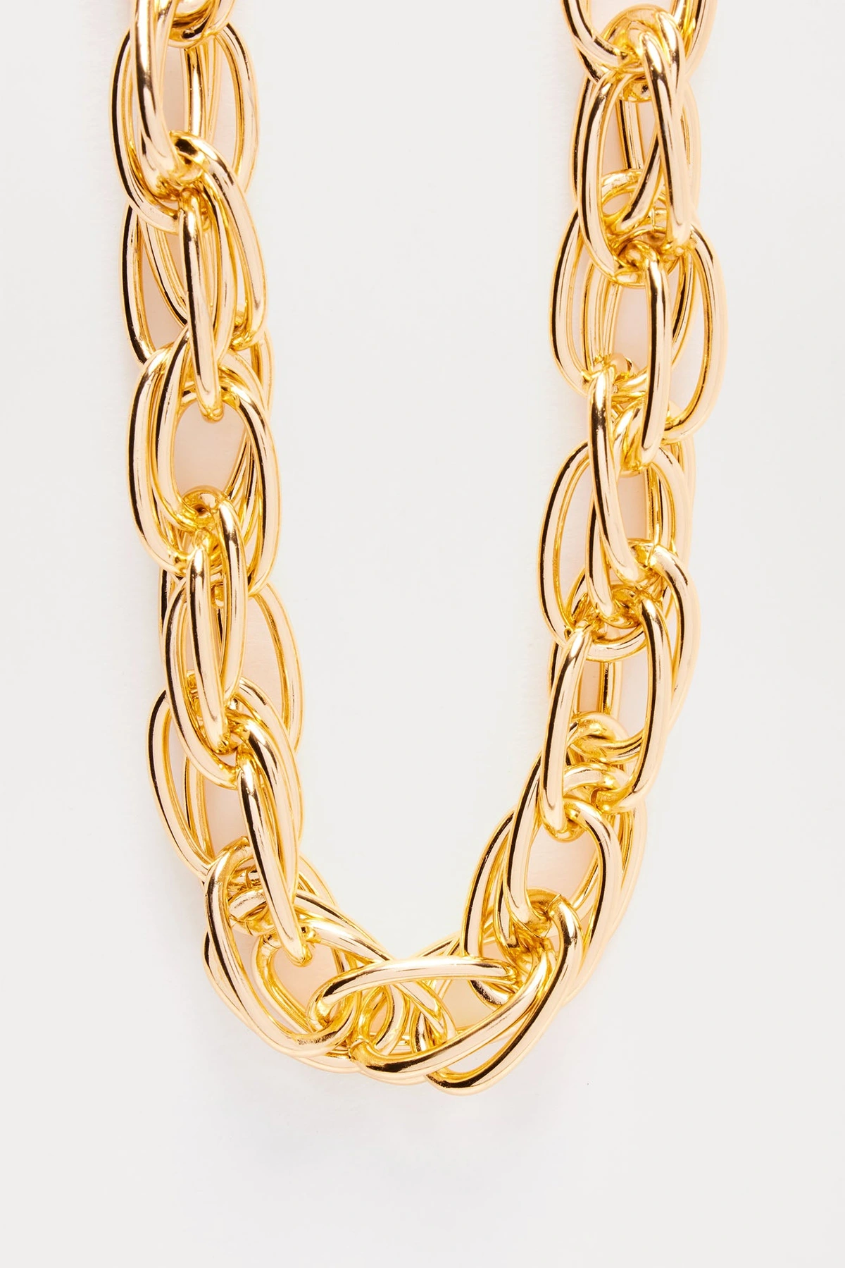 Catch Cara Necklace - Gold — Dourado