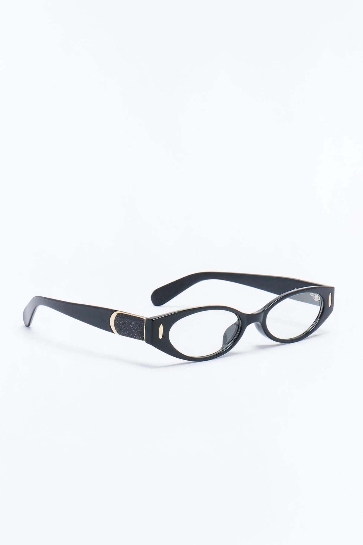 Sprinkle Sprinkle Blue Light Glasses - Black — Preto