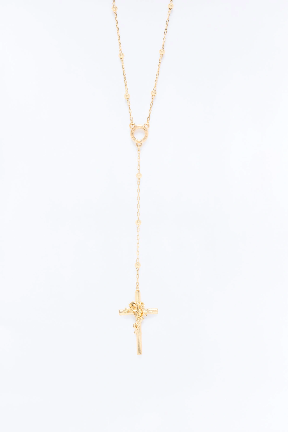 Crazy In Love Lariat Necklace - Gold — Dourado