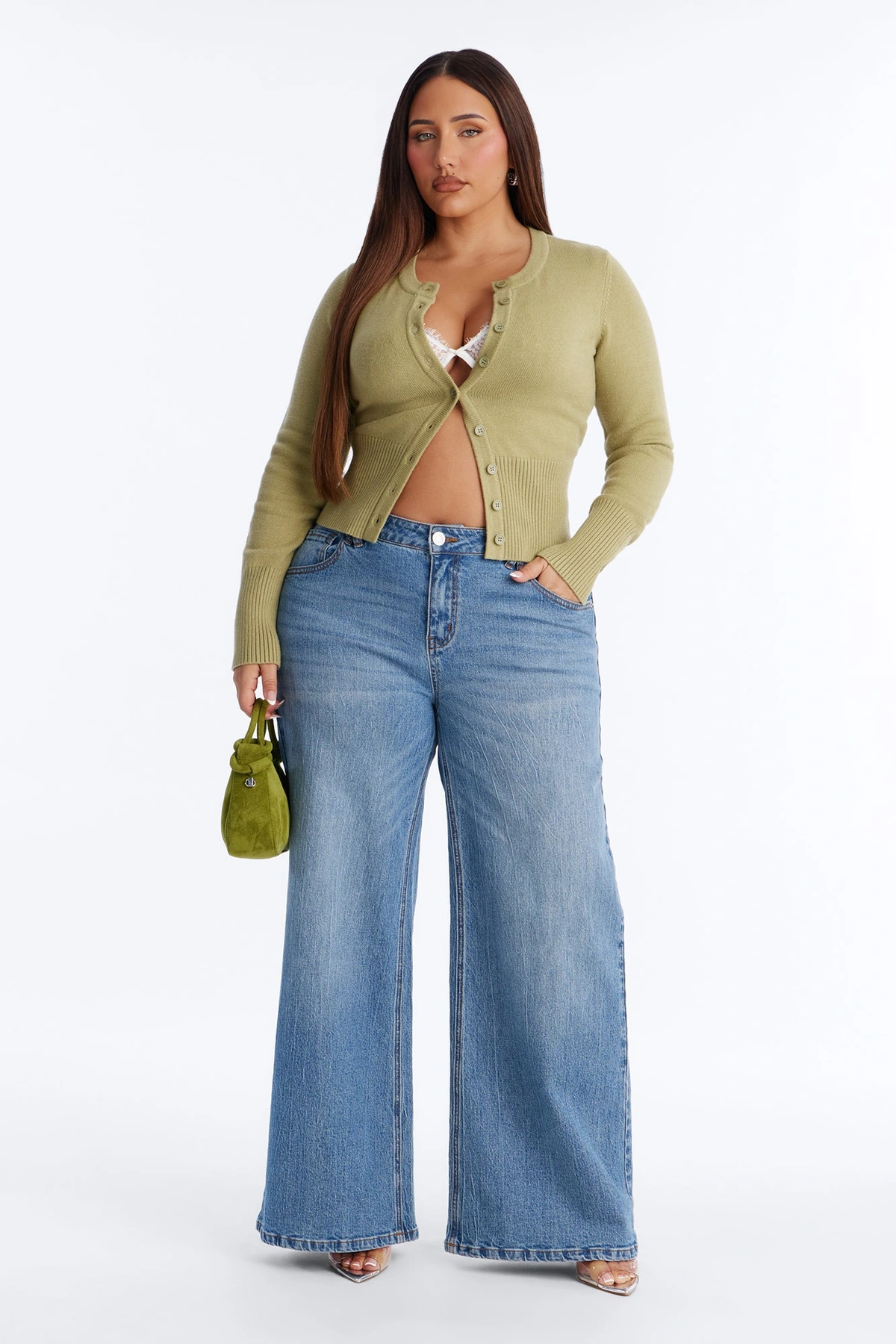Perfect Harmony Sweater - Sage — Verde-sálvia
