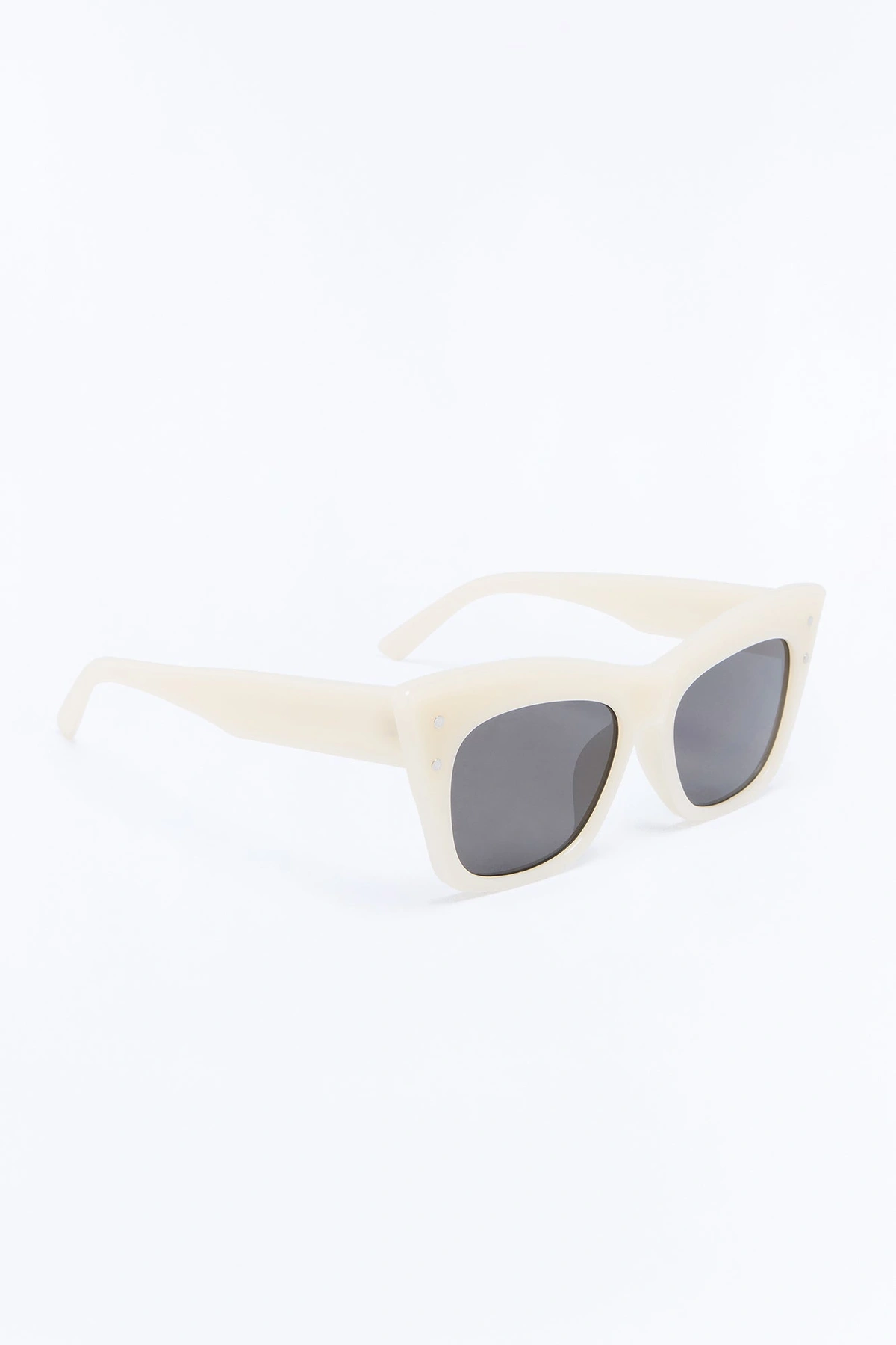 Lip Service Sunglasses - Ivory — Marfim
