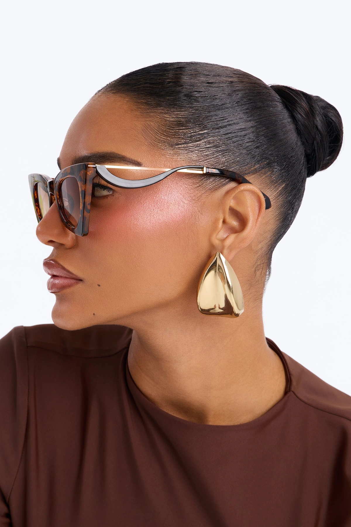 All The Rage Cat Eye Sunglasses - Tortoise — Tortoise