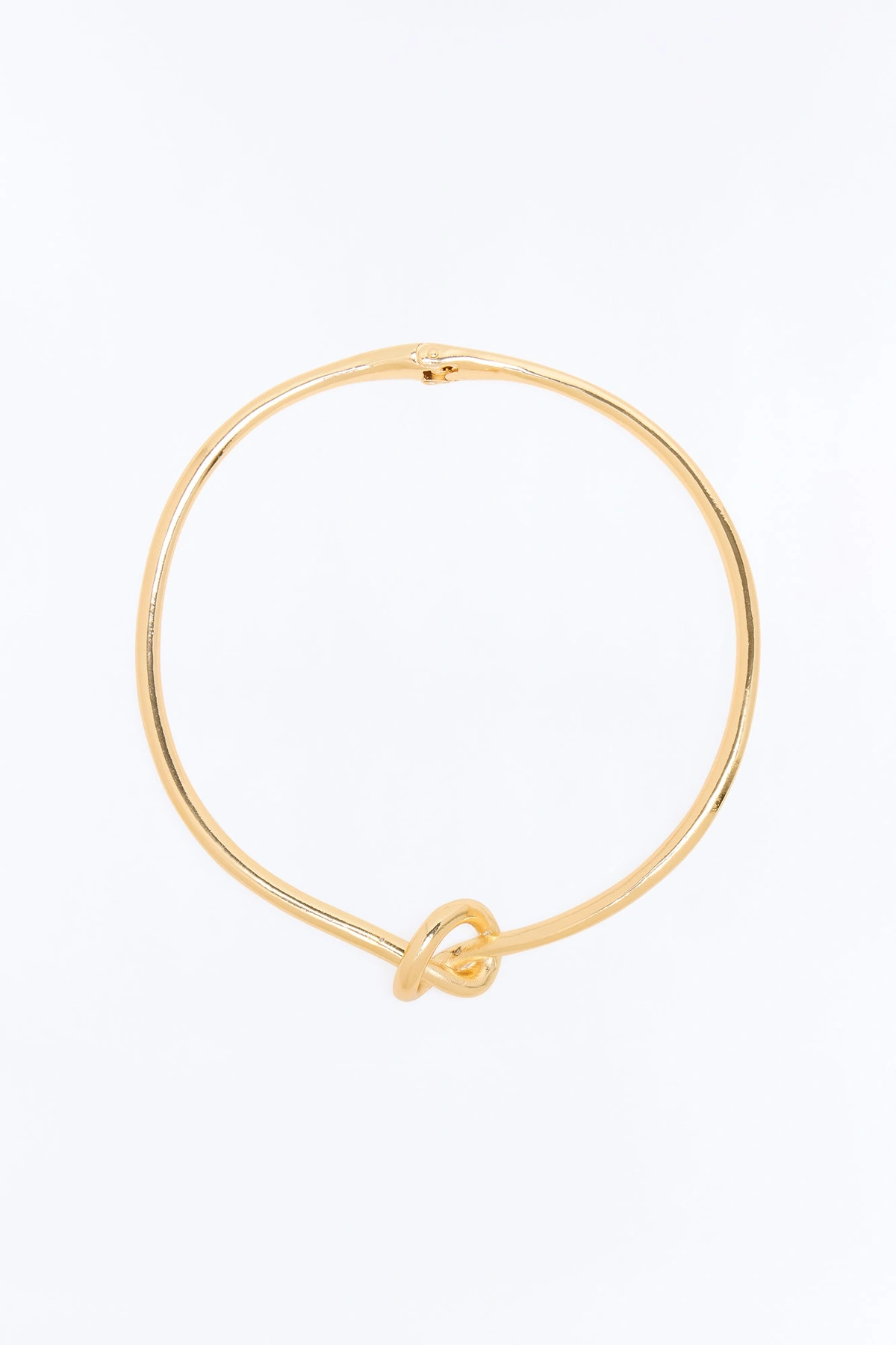 Tied Together Choker - Gold — Dourado